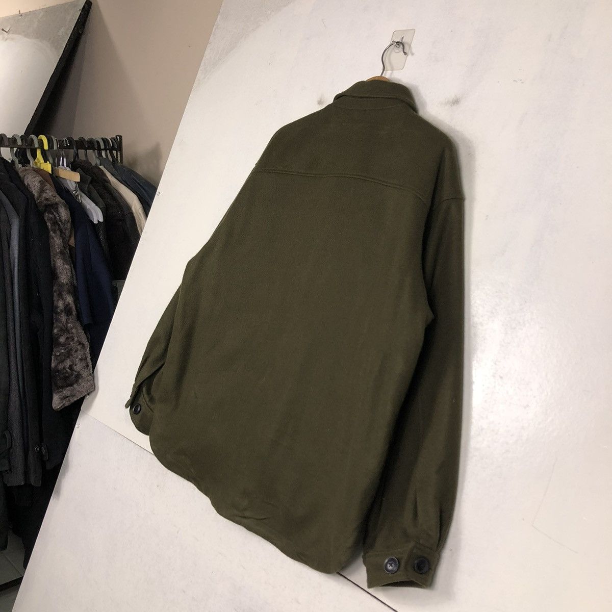 Japanese Brand 📌VINTAGE WOOL BIKET JACKET RAGEBLUE ISSEY MIYAKE Size US M / EU 48-50 / 2 - 11 Thumbnail