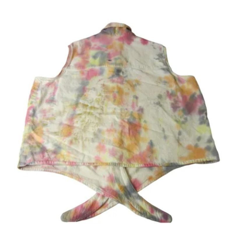 Levi's Made & Crafted Hand Dyed Tie-Dye Sleeveless Button-Up Vest Levi’s L Size L / US 10 / IT 46 - 7 Thumbnail