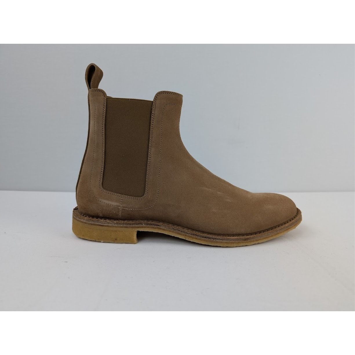 Bottega Veneta o1rshd1 Suede Chelsea Boots in Light Brown Size US 8 / EU 41 - 4 Thumbnail