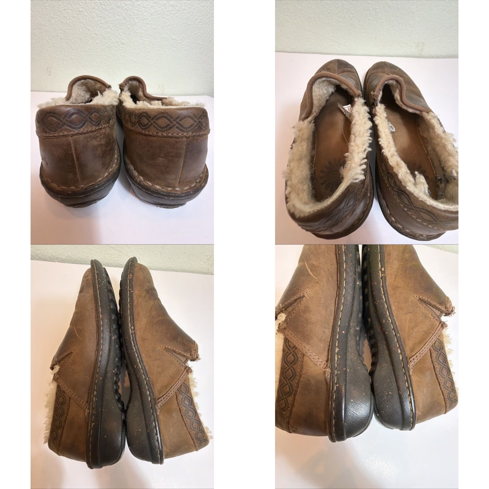 Ugg UGG® Australia 5747 Bettey Shearling Lined Driving Leather Loafers Clogs Sz 8 Size US 8 / IT 38 - 10 Thumbnail