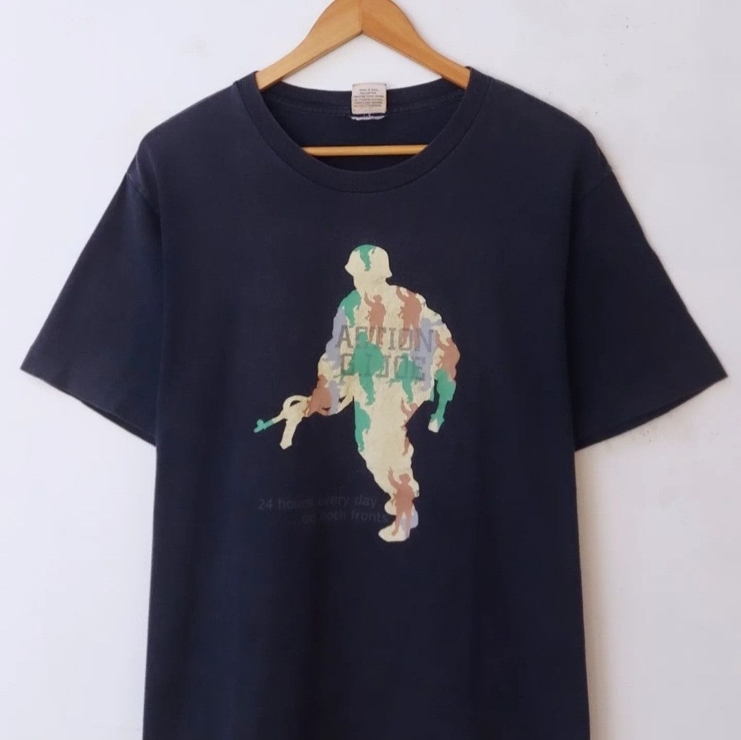 Vintage Vtg 90s G.I.Joe Movie Tshirt Size US M / EU 48-50 / 2 - 2 Thumbnail