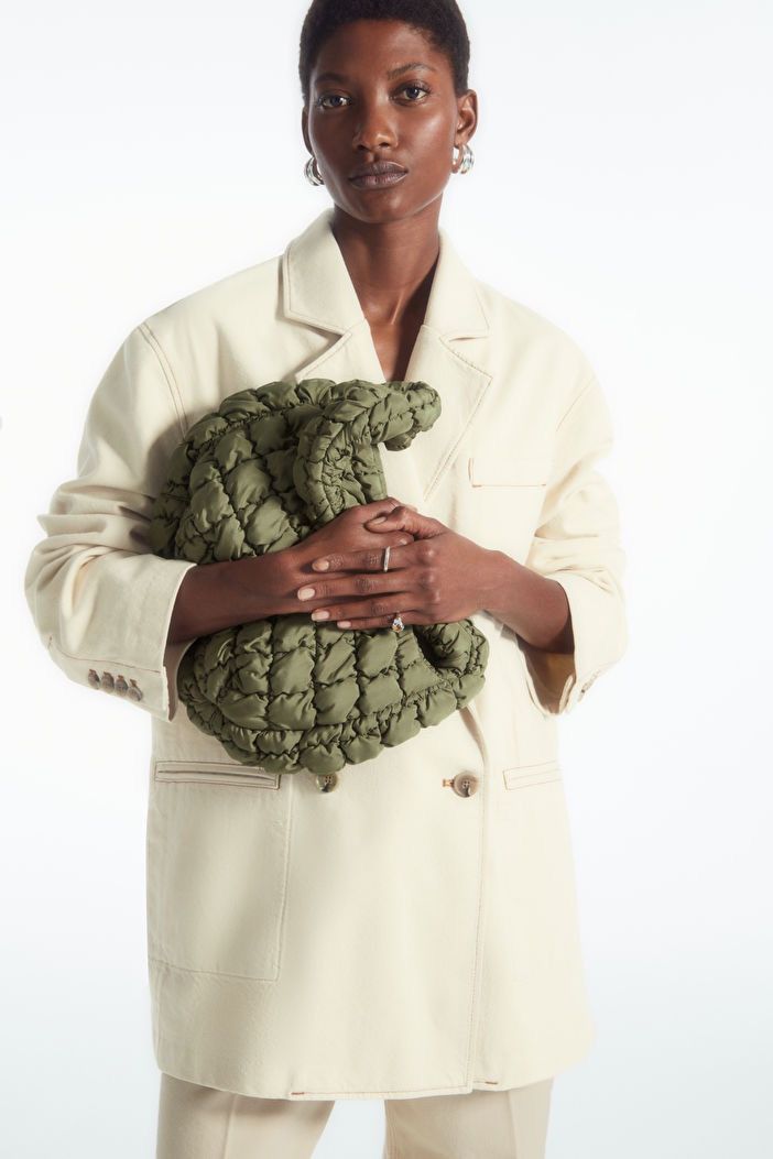 Cos Cos Black quilted cloud mini shoulder bag Size ONE SIZE - 3 Thumbnail