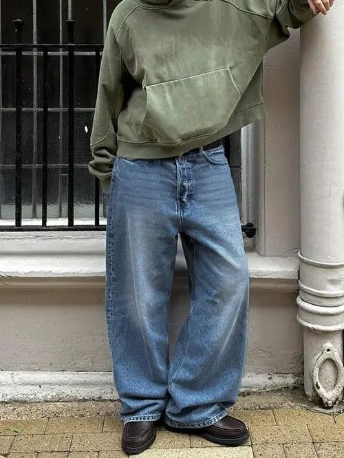 Japanese Brand × Vintage Vintage 2000s Retro Denim Jeans Loose fit Size US 32 / EU 48 - 4 Thumbnail