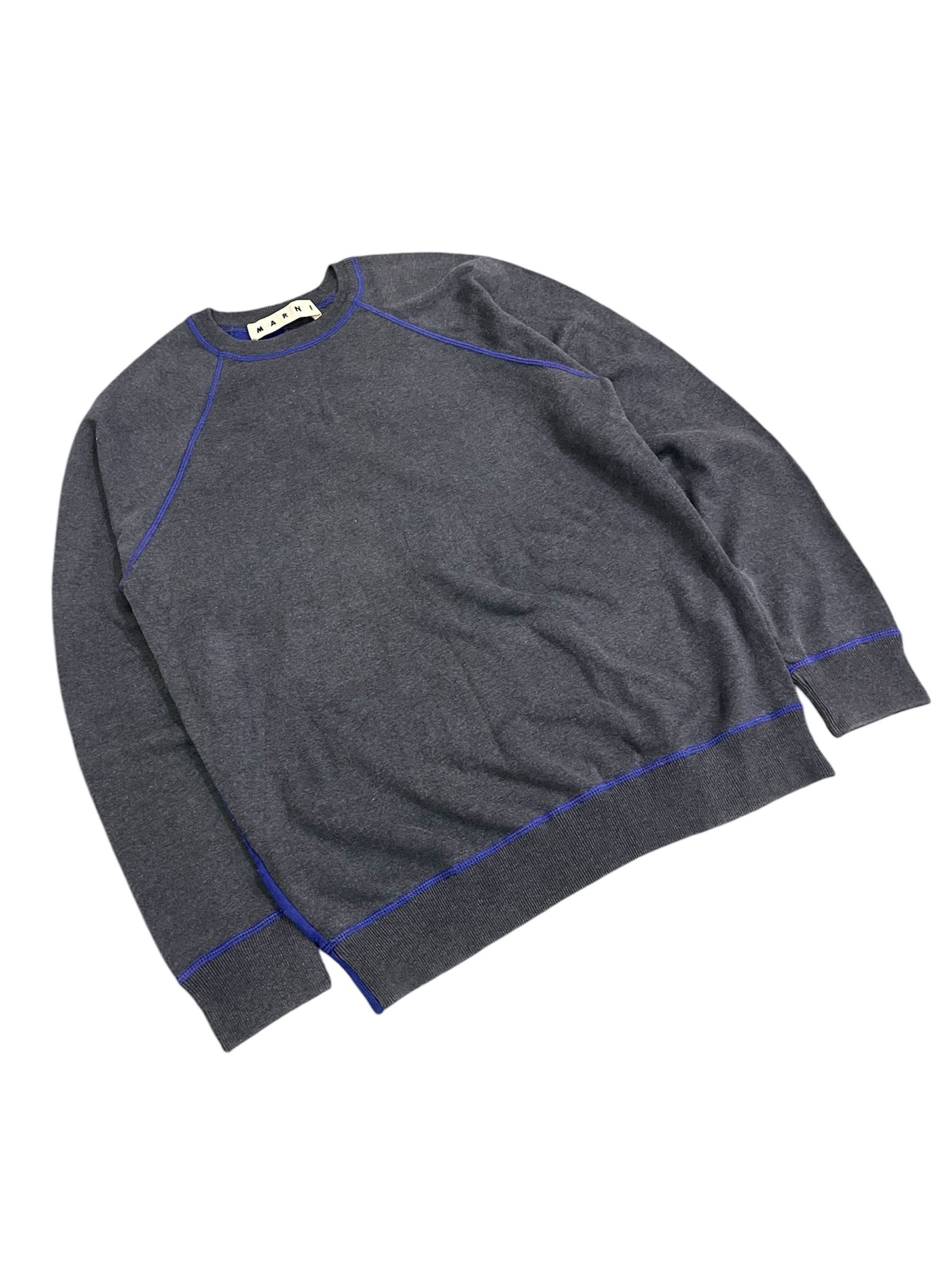 Designer × Marni Two Tone Marni Sweatshirt Pullover Jumper Size US M / EU 48-50 / 2 - 2 Thumbnail