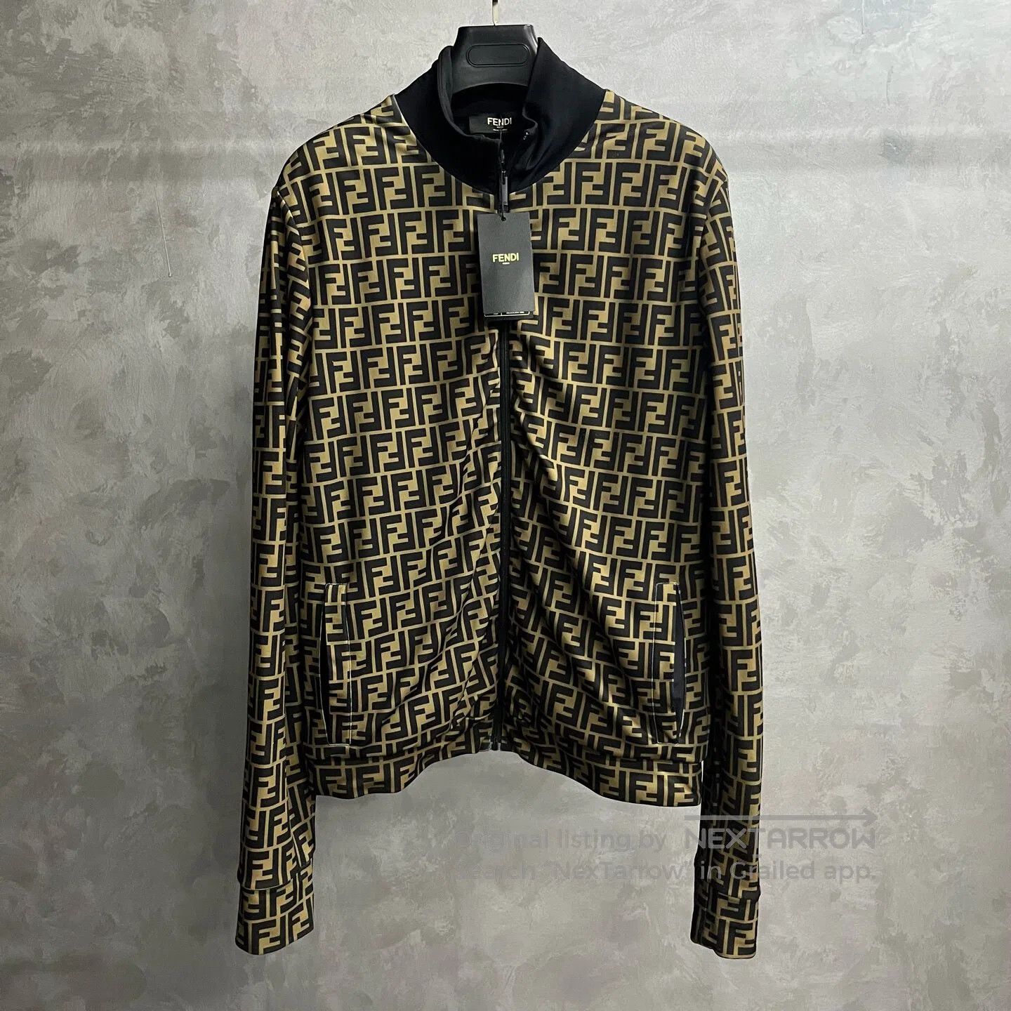 Fendi FENDI Retro FF-print zipper jacket| Size XL / US 12-14 / IT 48-50 - 1 Thumbnail