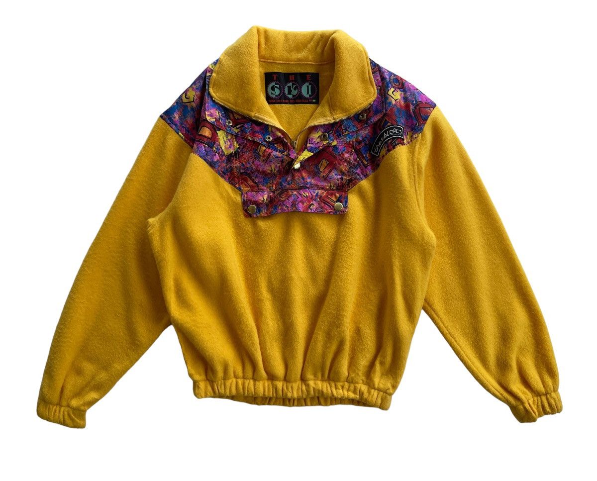 Japanese Brand Vintage 90s The Ski Park City Fleece Jacket Size US L / EU 52-54 / 3 - 3 Thumbnail