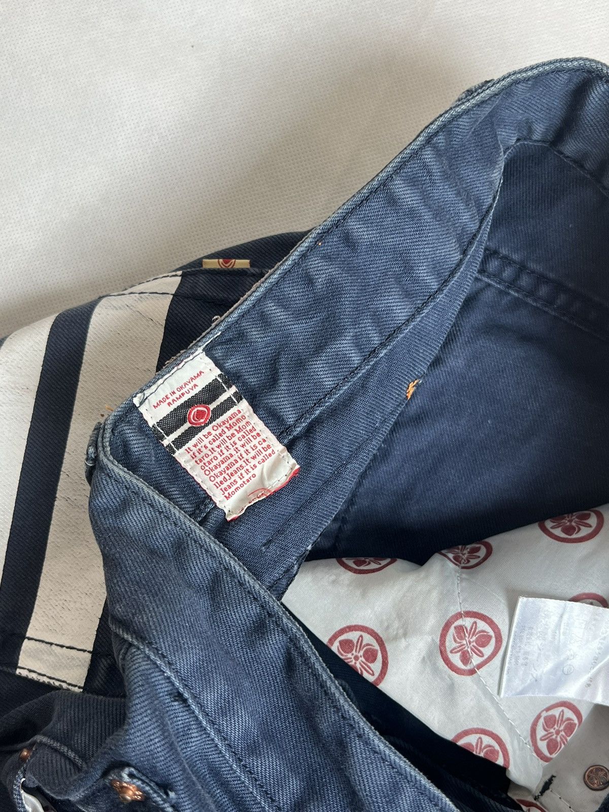 Momotaro Jeans Momotaro Sashiko Tapered Denim Size US 28 / EU 44 - 8 Thumbnail