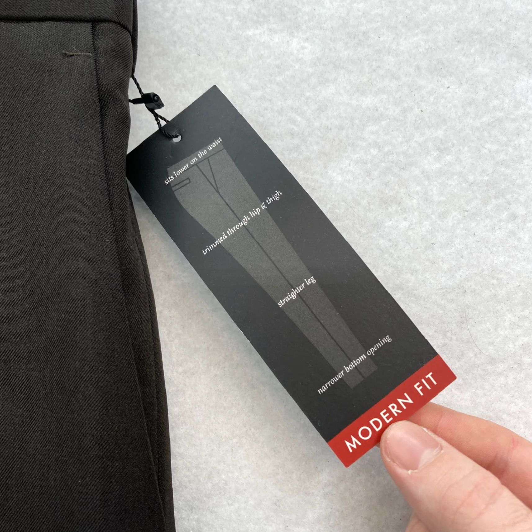Perry Ellis Perry Ellis Portfolio Dress Pants Mens 38x30 Brown Straight Leg Modern Fit NWT Size US 38 / EU 54 - 4 Thumbnail