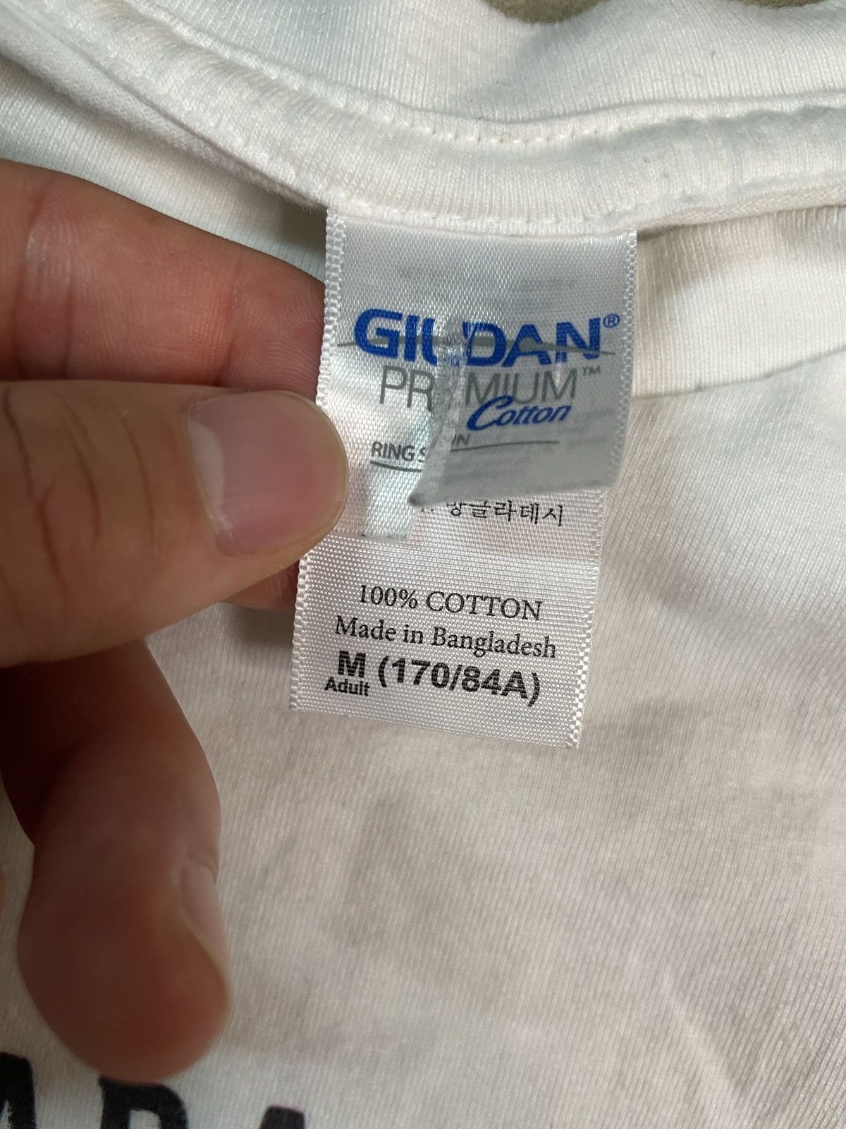 Gildan VTG 00's Niagara Falls USA Graphic Tee T-shirt White Medium Size US M / EU 48-50 / 2 - 4 Thumbnail