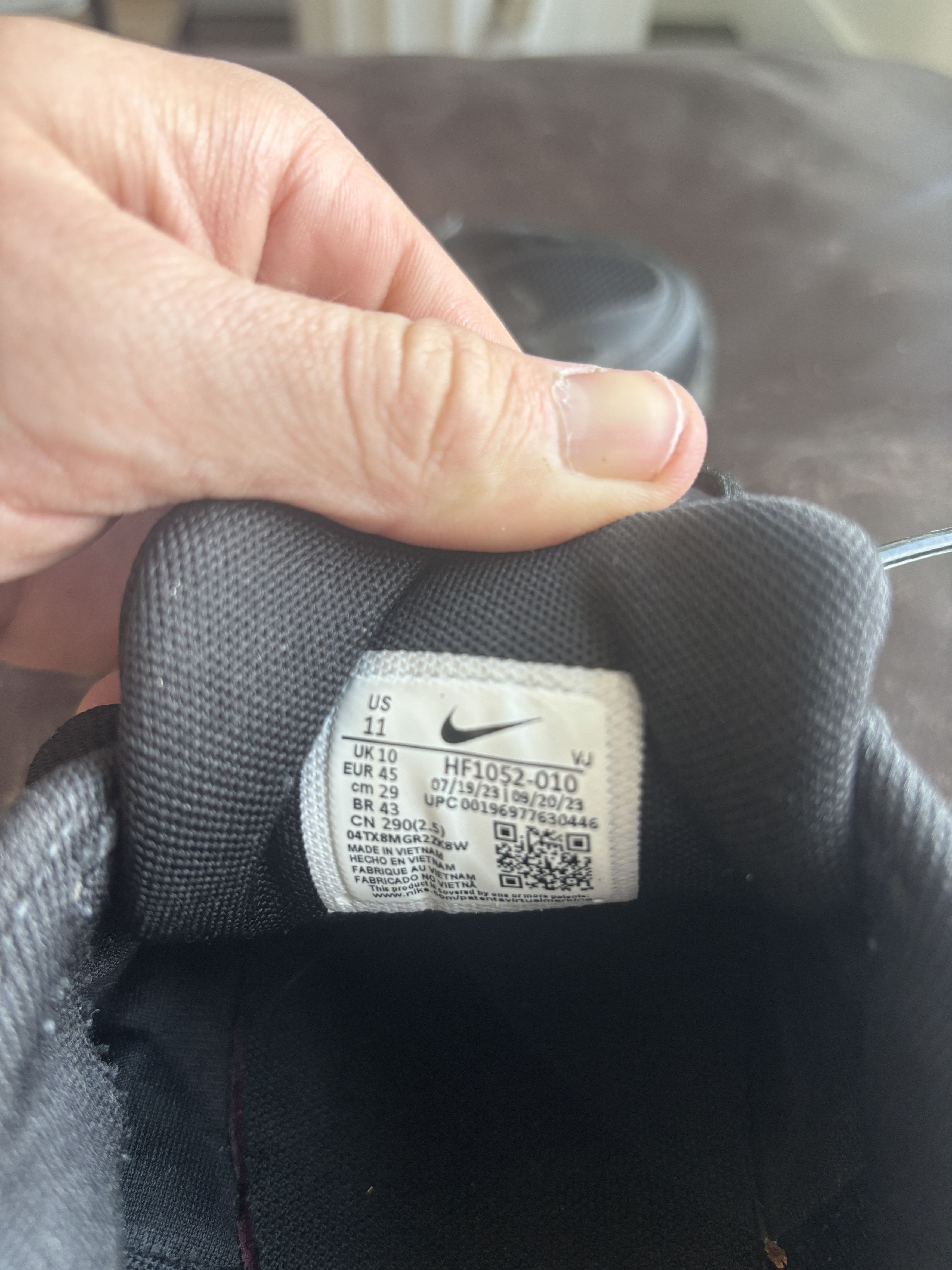 Nike NIKE P-6000 'Black White' Size US 11 / EU 44 - 4 Thumbnail