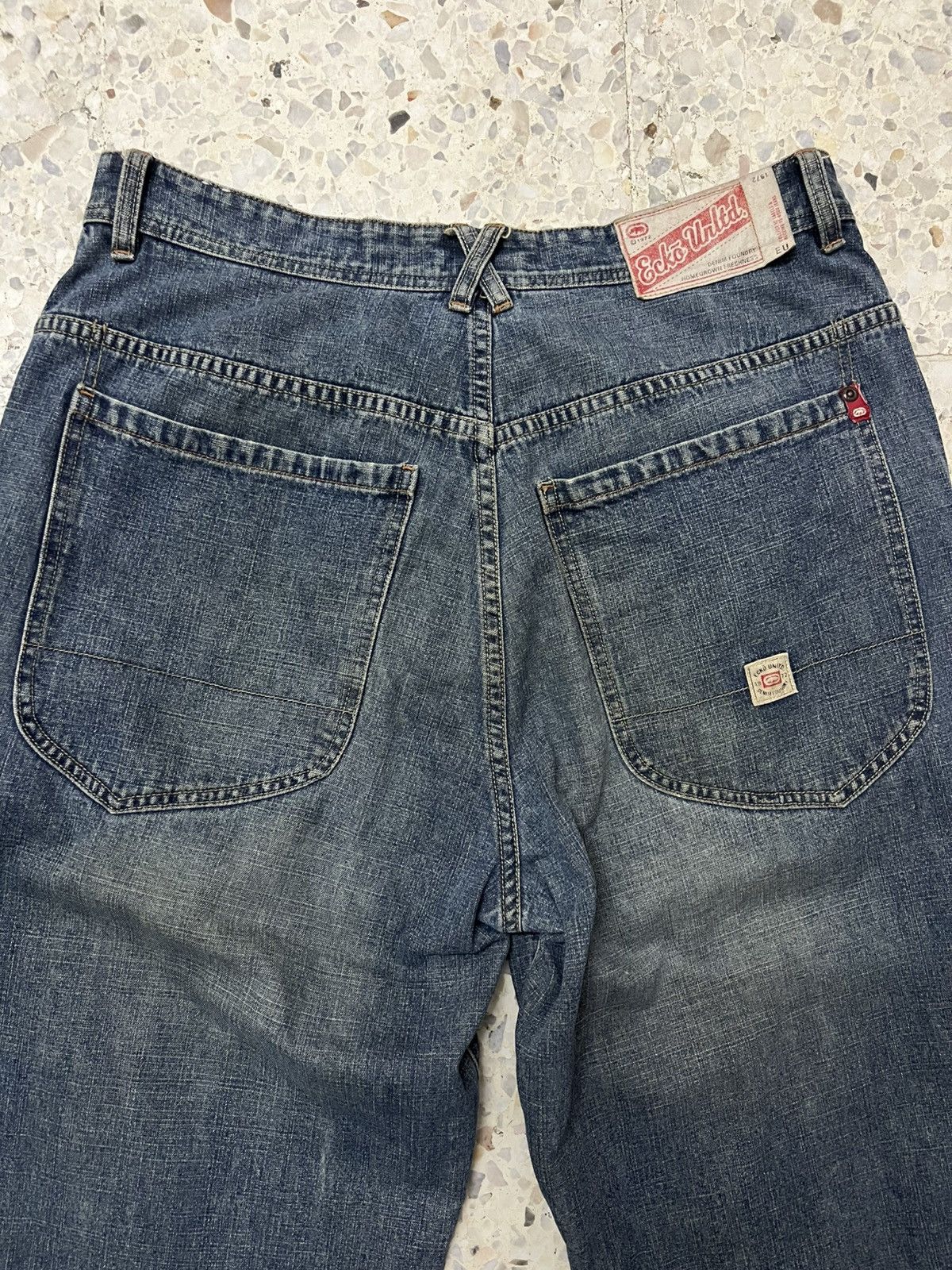 Vintage Vintage Ecko Unltd denim foundry baggy jeans Size US 34 / EU 50 - 4 Thumbnail
