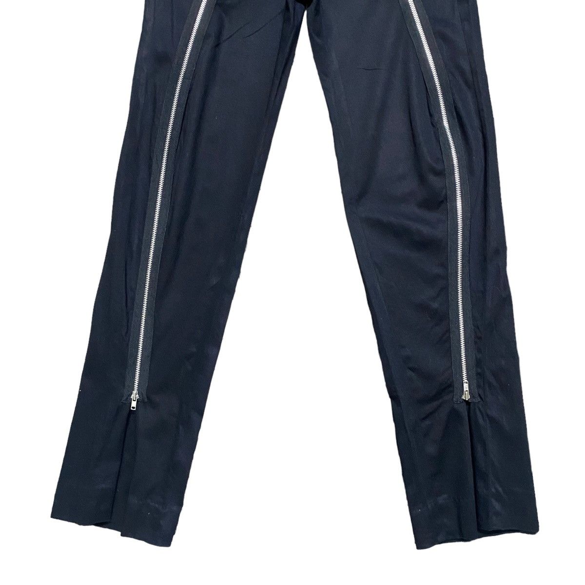 Japanese Brand ATELIER BOZ Long Zipper Gothic Flare Trouser Size 29" - 11 Thumbnail