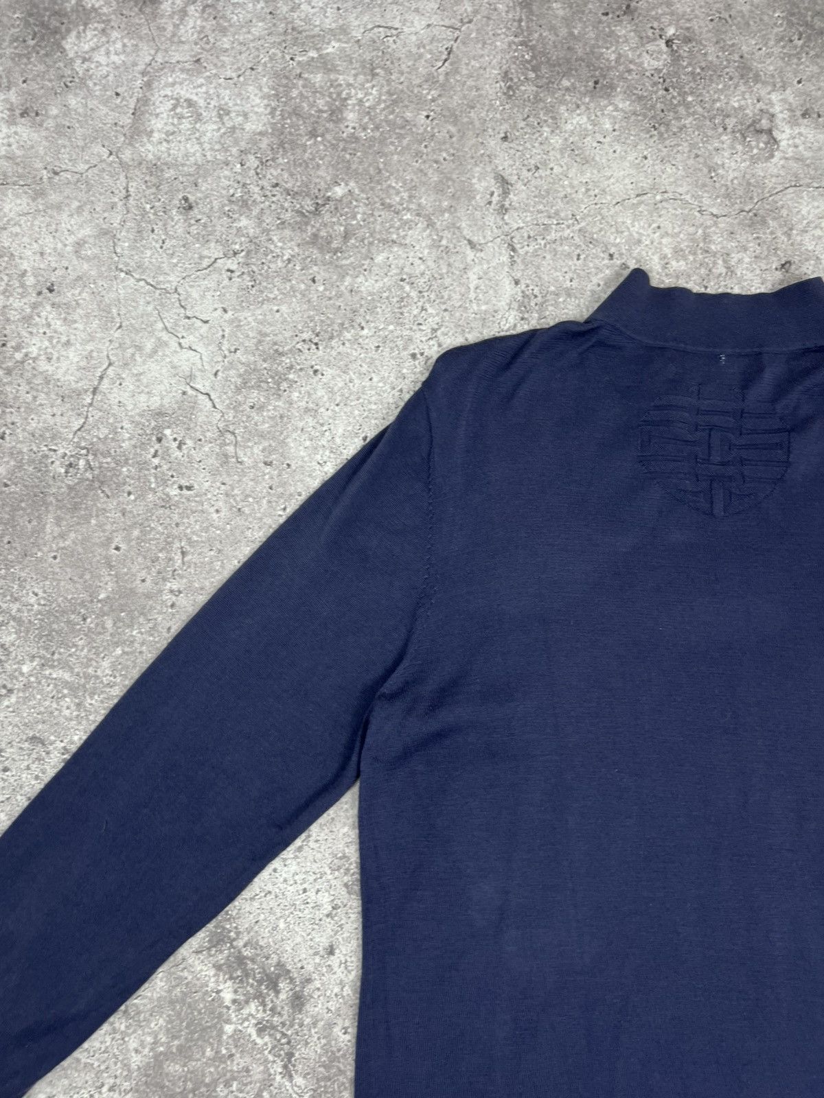 Shanghai Tang SHANGHAI TANG MEN'S LONG SLEEVE COTTON SWEATER Size US S / EU 44-46 / 1 - 18 Thumbnail