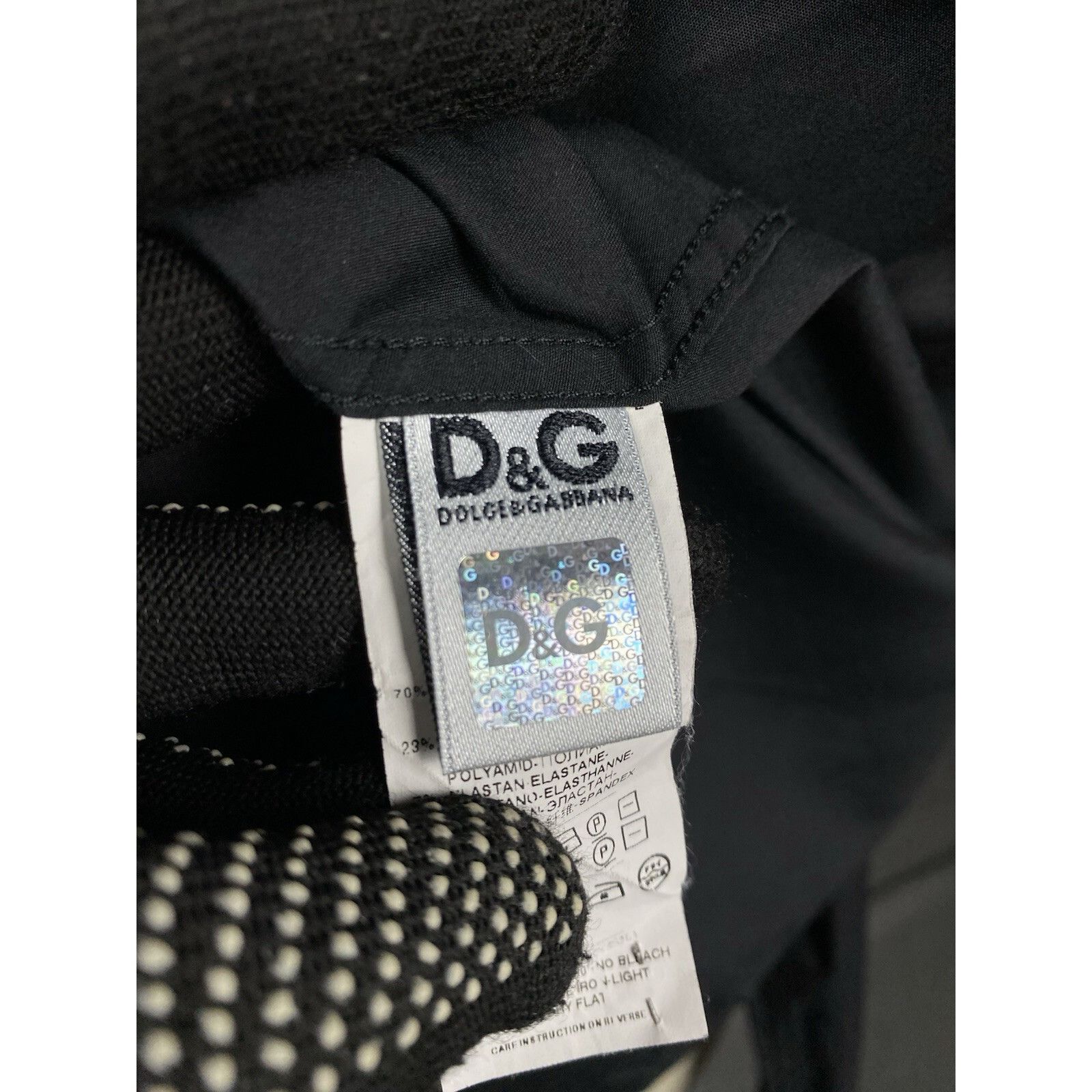 Dolce & Gabbana Dolce&Gabbana Brad Line Men's Black Longsleeve Dress Shirt Size US M / EU 48-50 / 2 - 12 Thumbnail