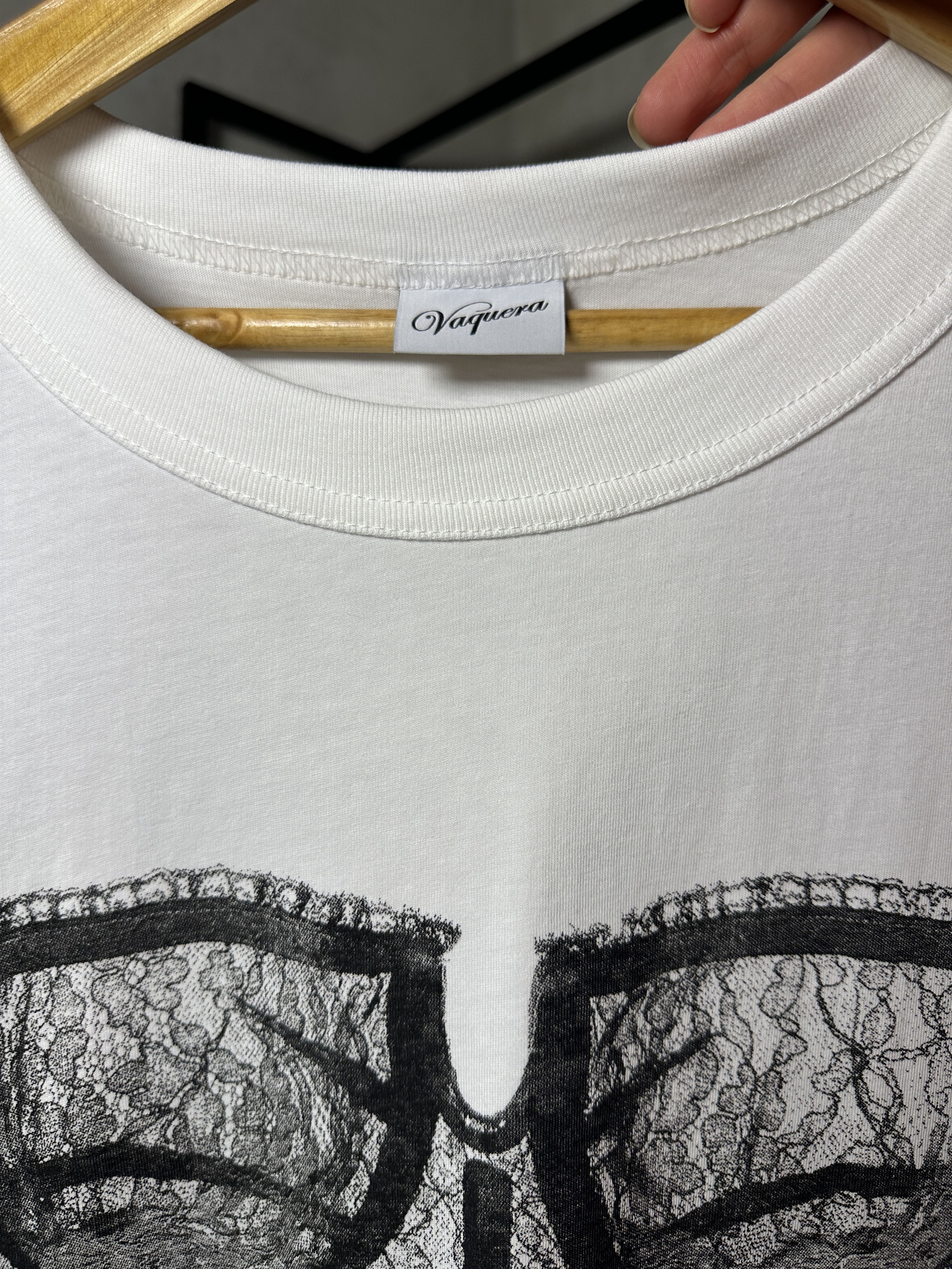 Vaquera Vaquera Lingerie Trompe L'Oeil T-Shirt Dress Size M / US 6-8 / IT 42-44 - 8 Thumbnail