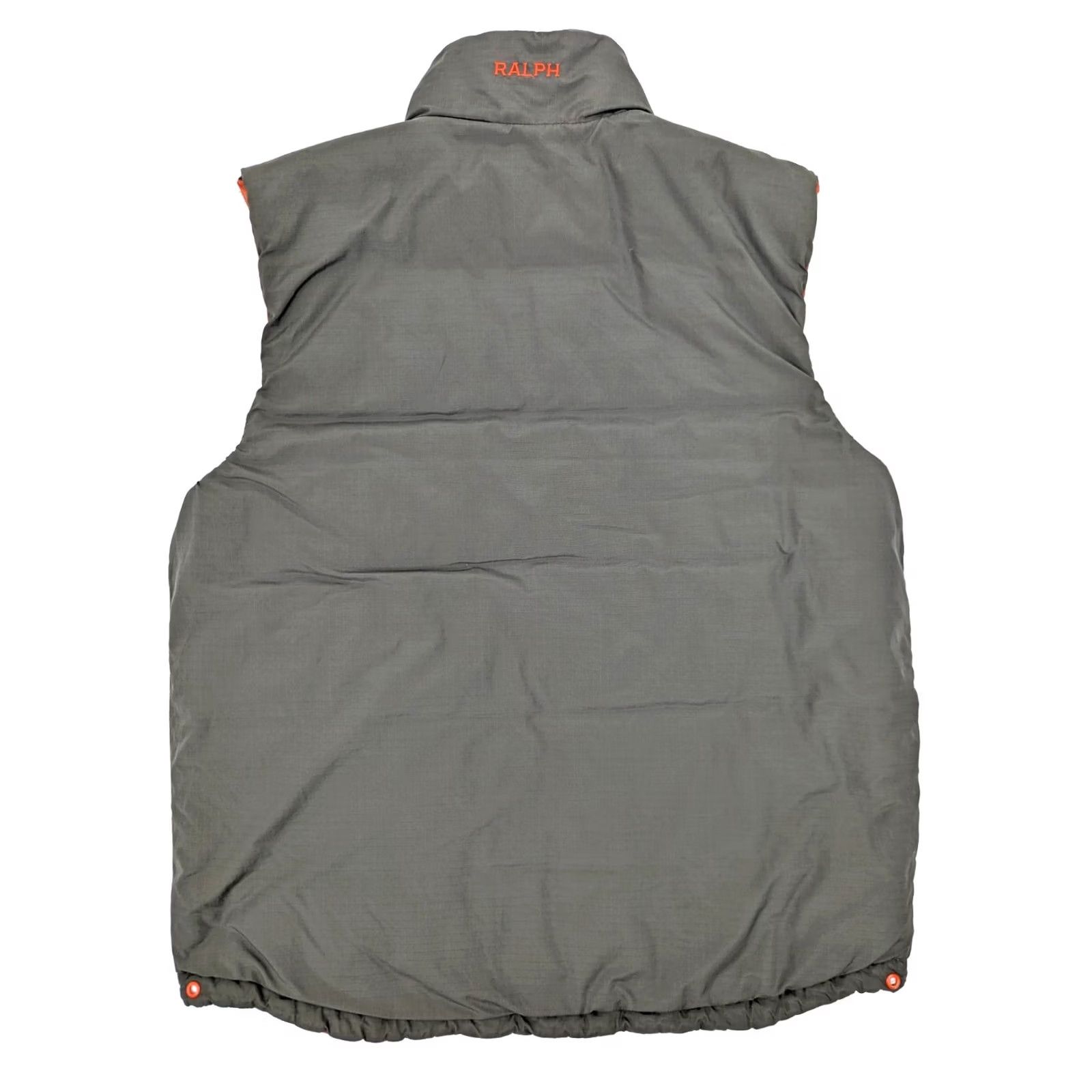 Polo Ralph Lauren Polo Ralph Lauren Vest Reversible Ripstop Outdoor Men S Olive Green Orange Full Zip Puffer Insulated Mid-Length 40 in Chest Size Size US S / EU 44-46 / 1 - 7 Thumbnail