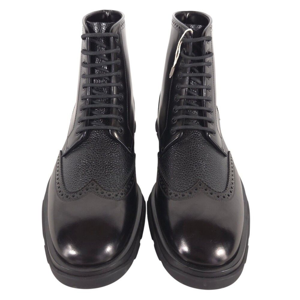 Alexander McQueen Alexander McQueen Hybrid Brogue Lace Up Boots US 9 EU 42 Men Size US 9 / EU 42 - 2 Thumbnail