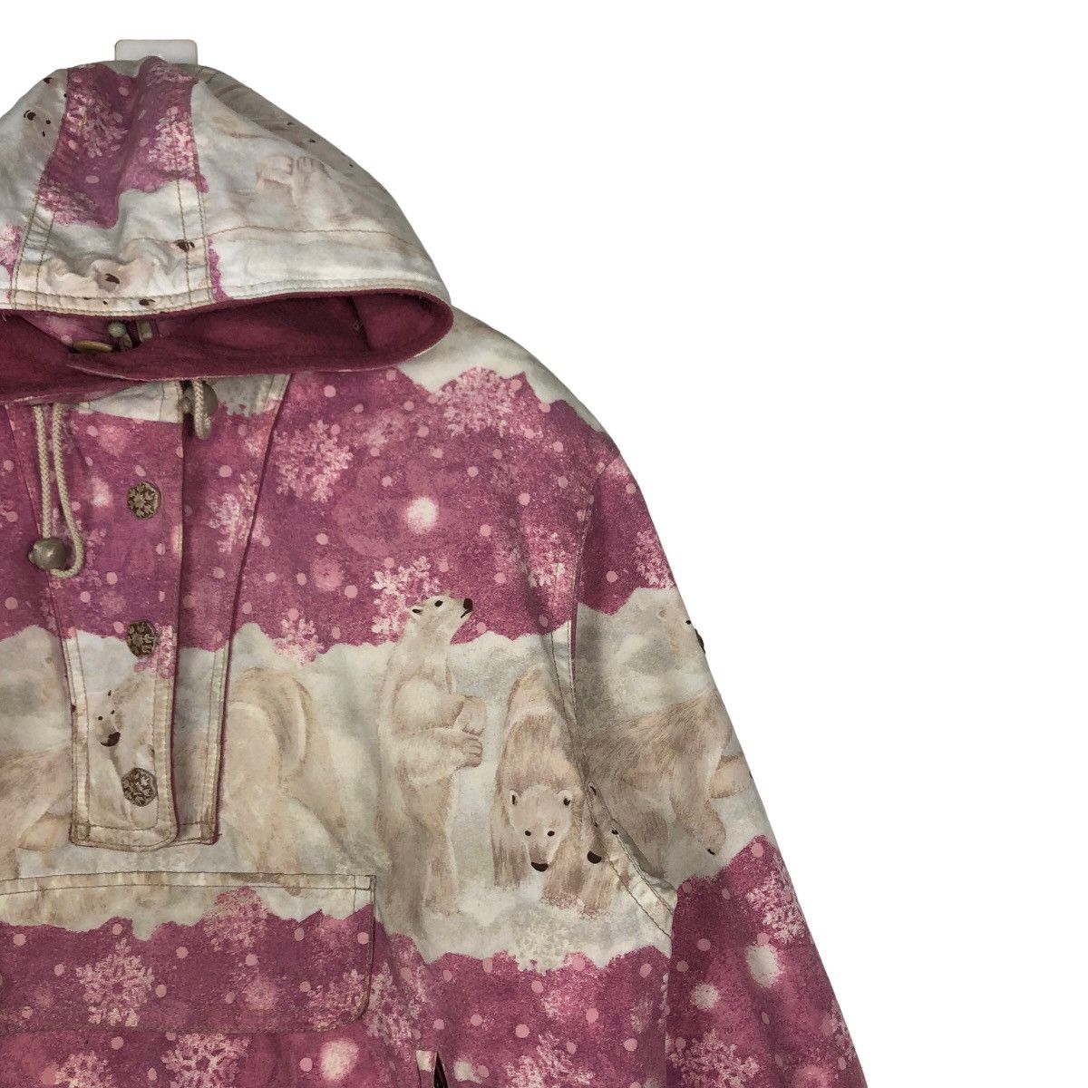 Japanese Brand 🔥Vintage Heavy Ski Jacket Nordy Japan Big Logo Bear Design Size US M / EU 48-50 / 2 - 6 Thumbnail