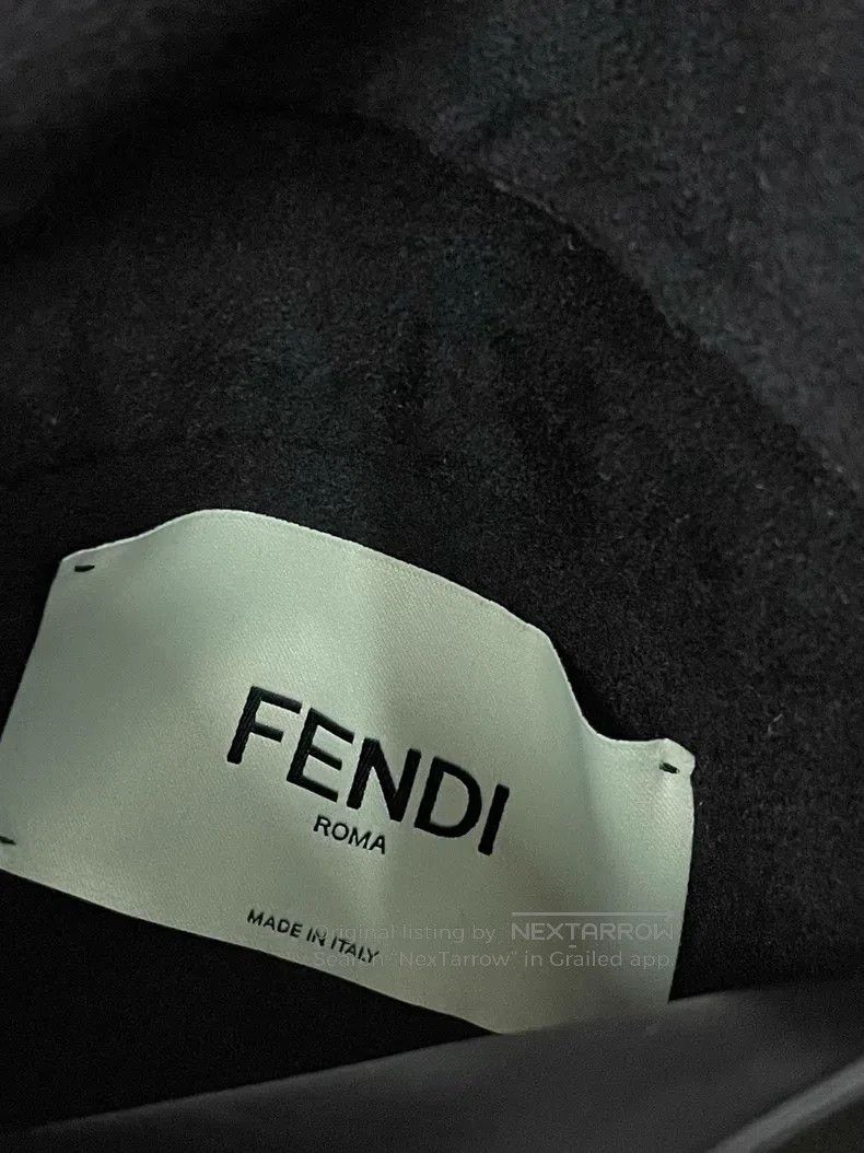 Fendi Fendi Double-sided Bat Sleeve Wool Coat Size XXS / US 00 / IT 34 - 5 Thumbnail