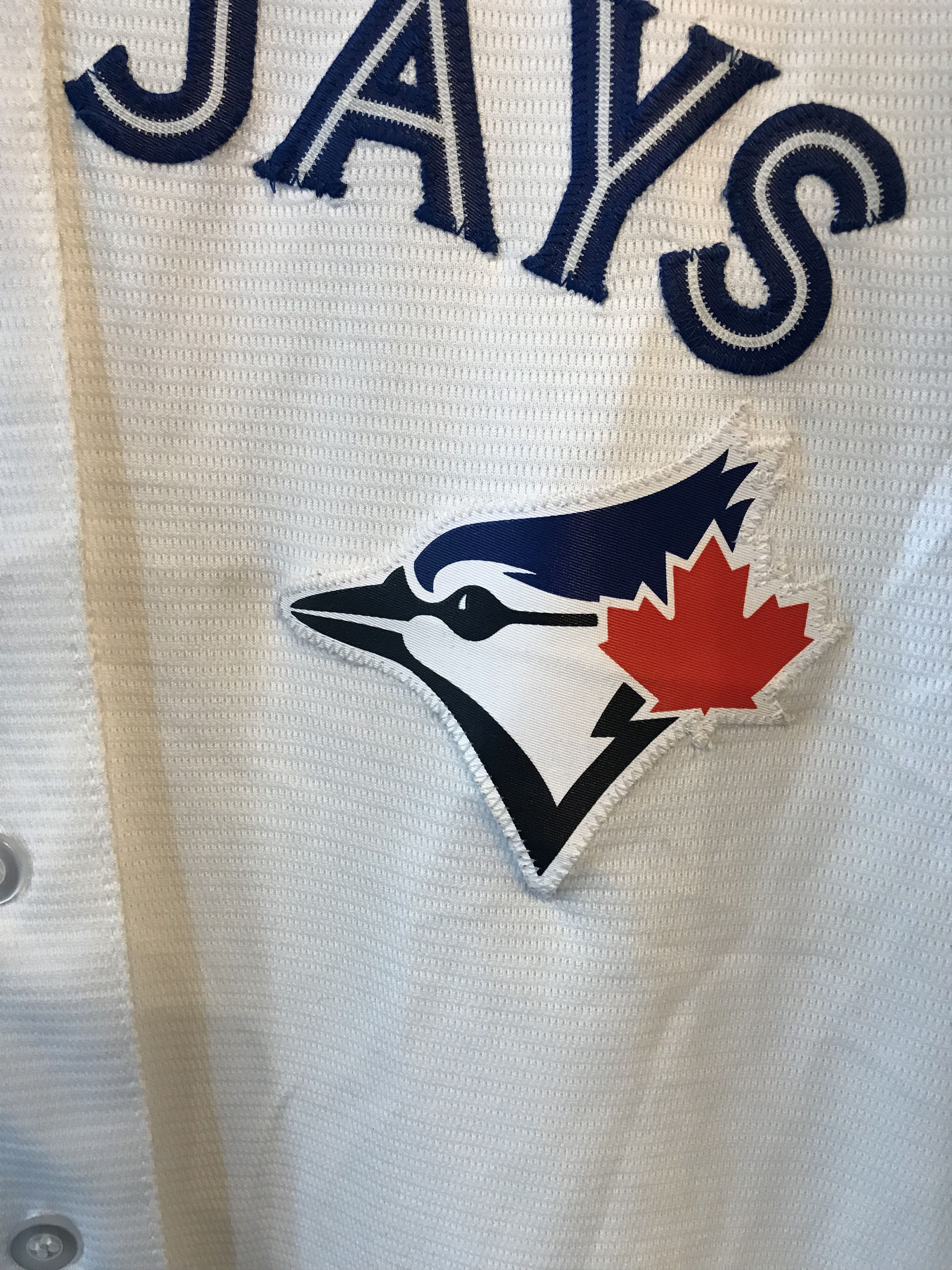 Majestic MADE IN USA BLUE JAYS MLB COOLBASE JERSEY Size US XL / EU 56 / 4 - 6 Thumbnail