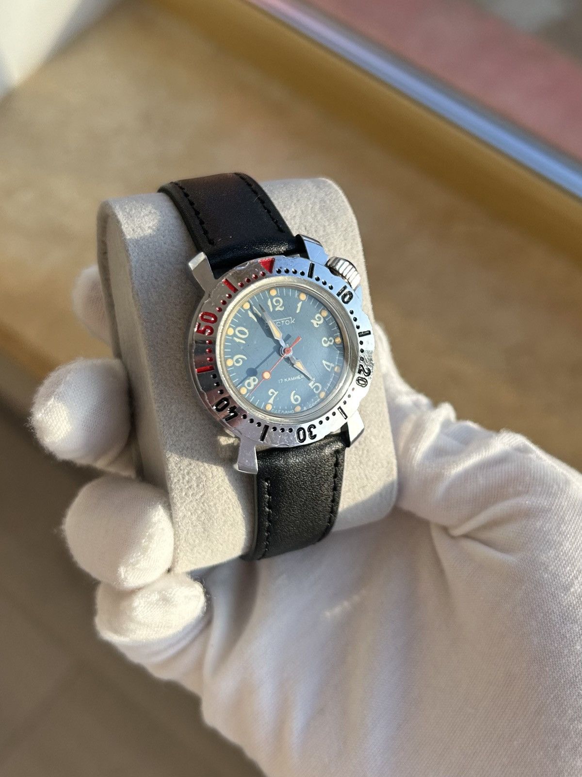 Vintage Vintage Watch Vostok Mechanical Authentic 1980s Size ONE SIZE - 2 Thumbnail