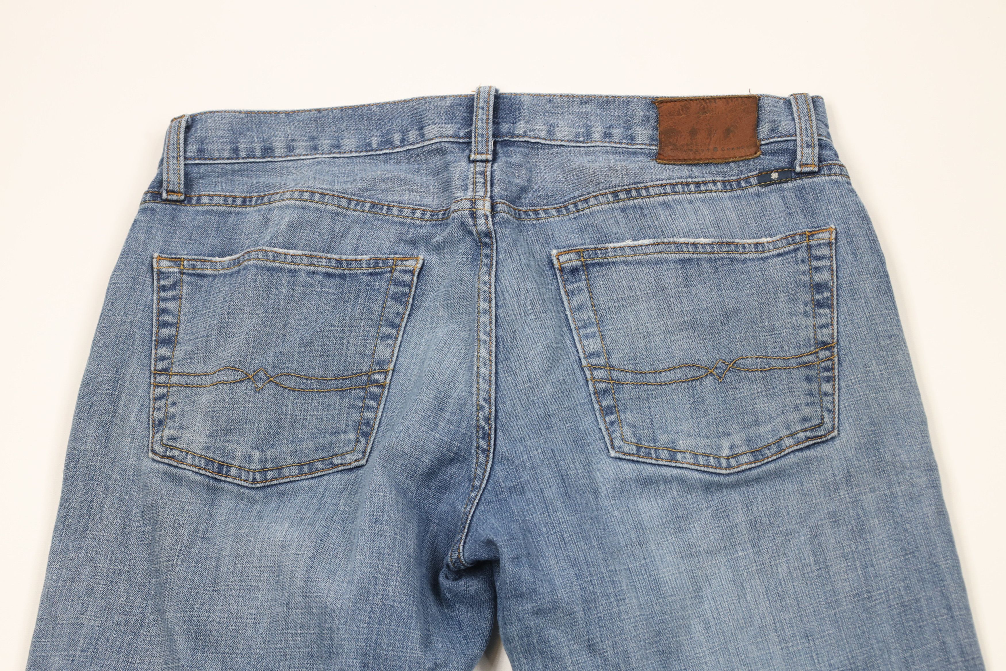 Lucky Brand × Vintage Vintage Lucky Brand 221 Original Straight Jeans Blue Size US 32 / EU 48 - 11 Thumbnail