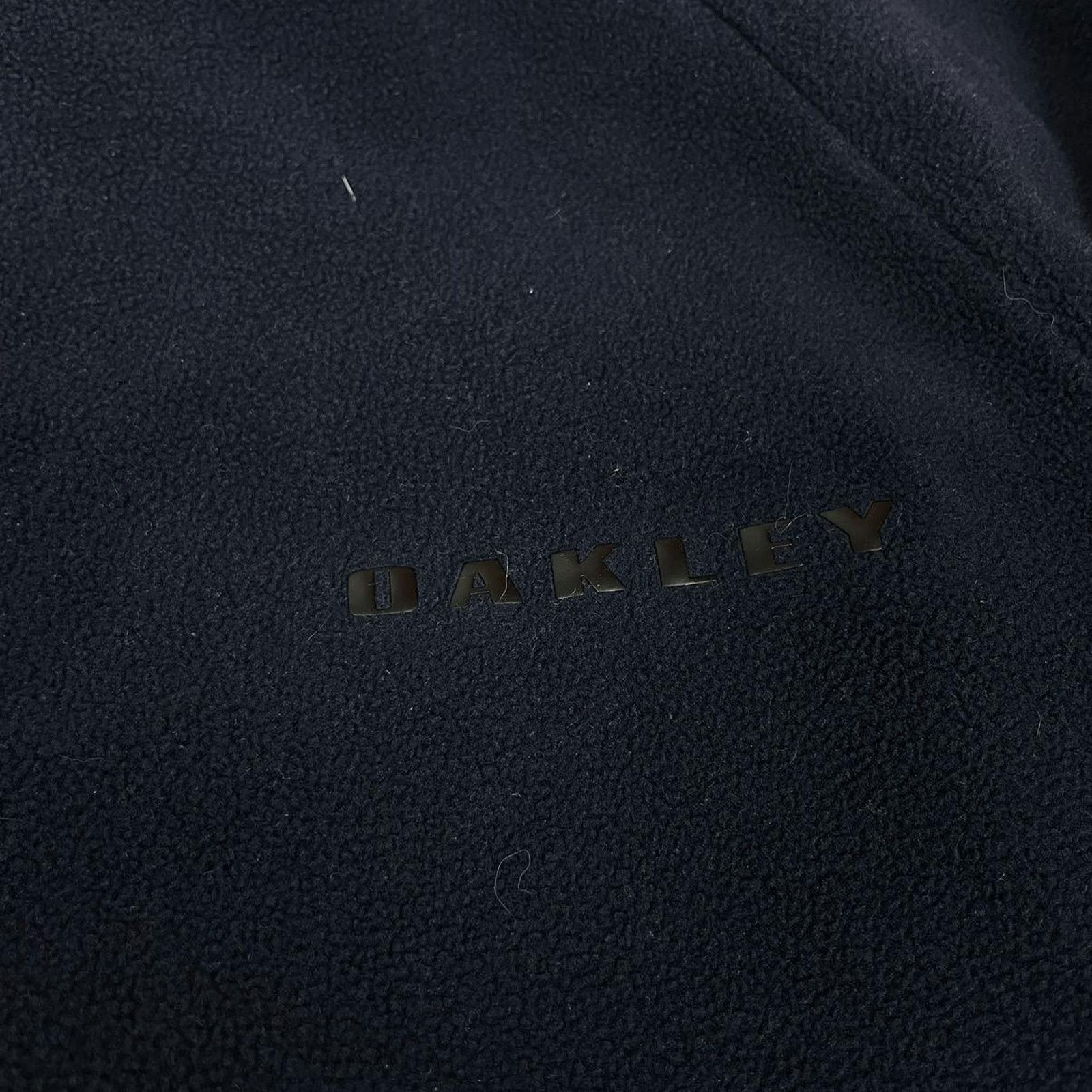 Oakley × Vintage Oakley Women's Blue Ridge Ltd 1/2 Zip Fleece Lined Sweater L Size L / US 10 / IT 46 - 6 Thumbnail