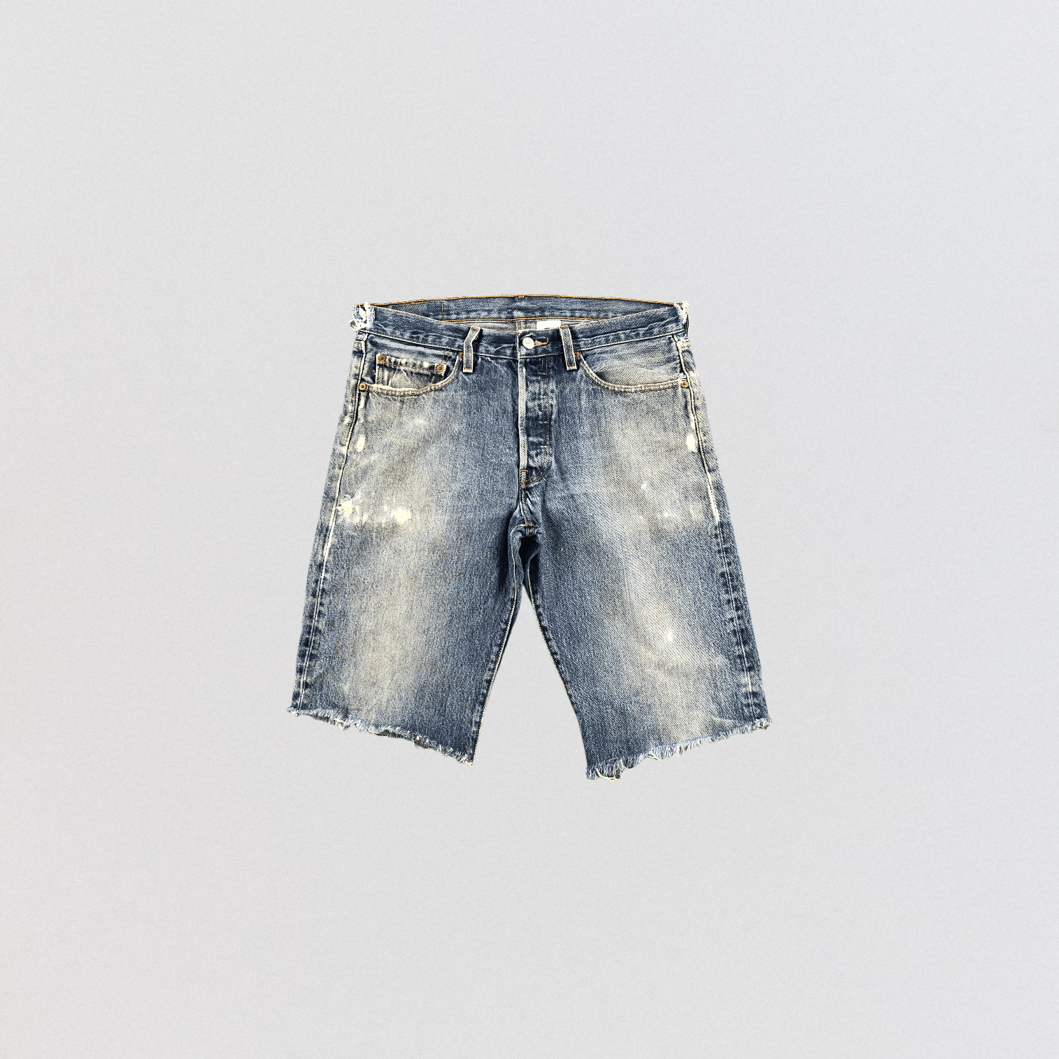 Levi's Vintage 90s Blue Wash Levis 501 Jeans-JM2090 Size 35" - 1 Thumbnail