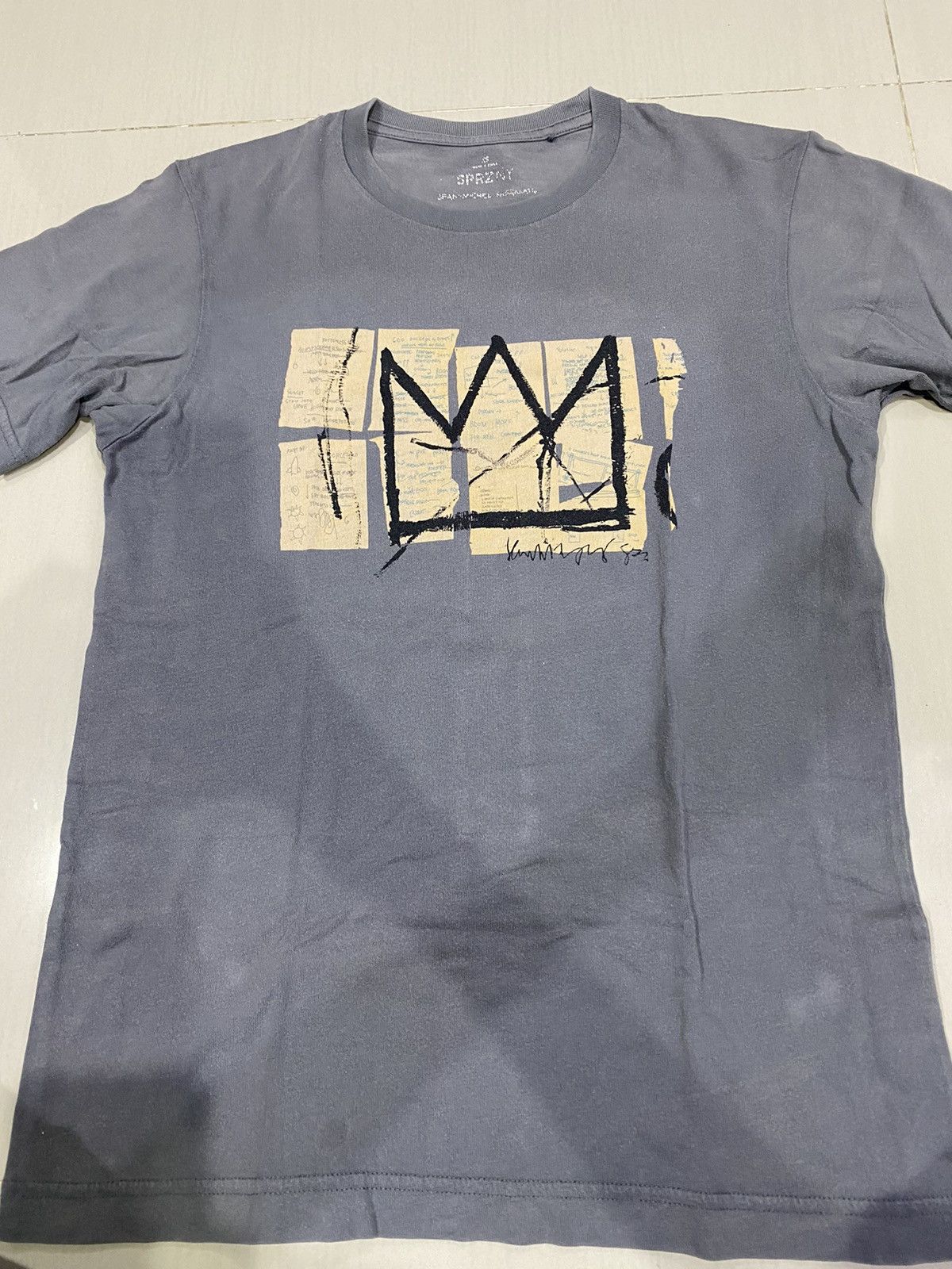 Japanese Brand × Jean-Michel Basquiat × Uniqlo UT x Jean Michel Basquiat T-Shirt Size US XS / EU 42 / 0 - 1 Thumbnail