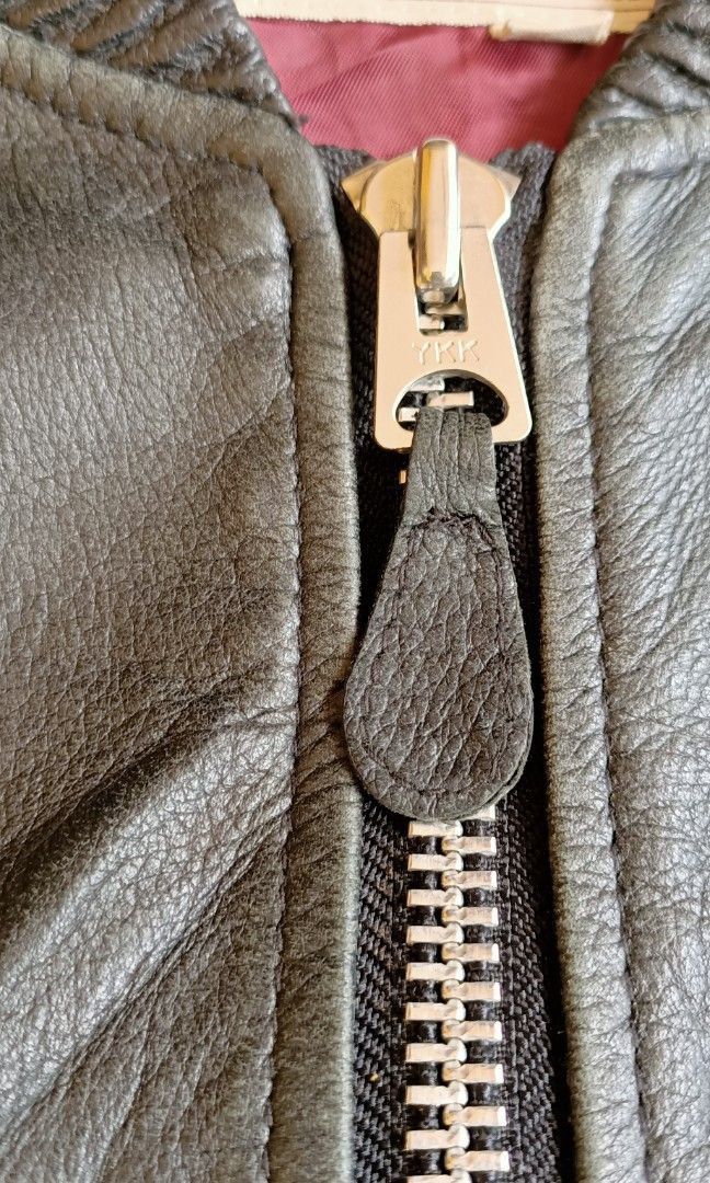 Genuine Leather Vintage Avirex Leather Track Jacket — Japan Market Exclusive Size US M / EU 48-50 / 2 - 3 Thumbnail