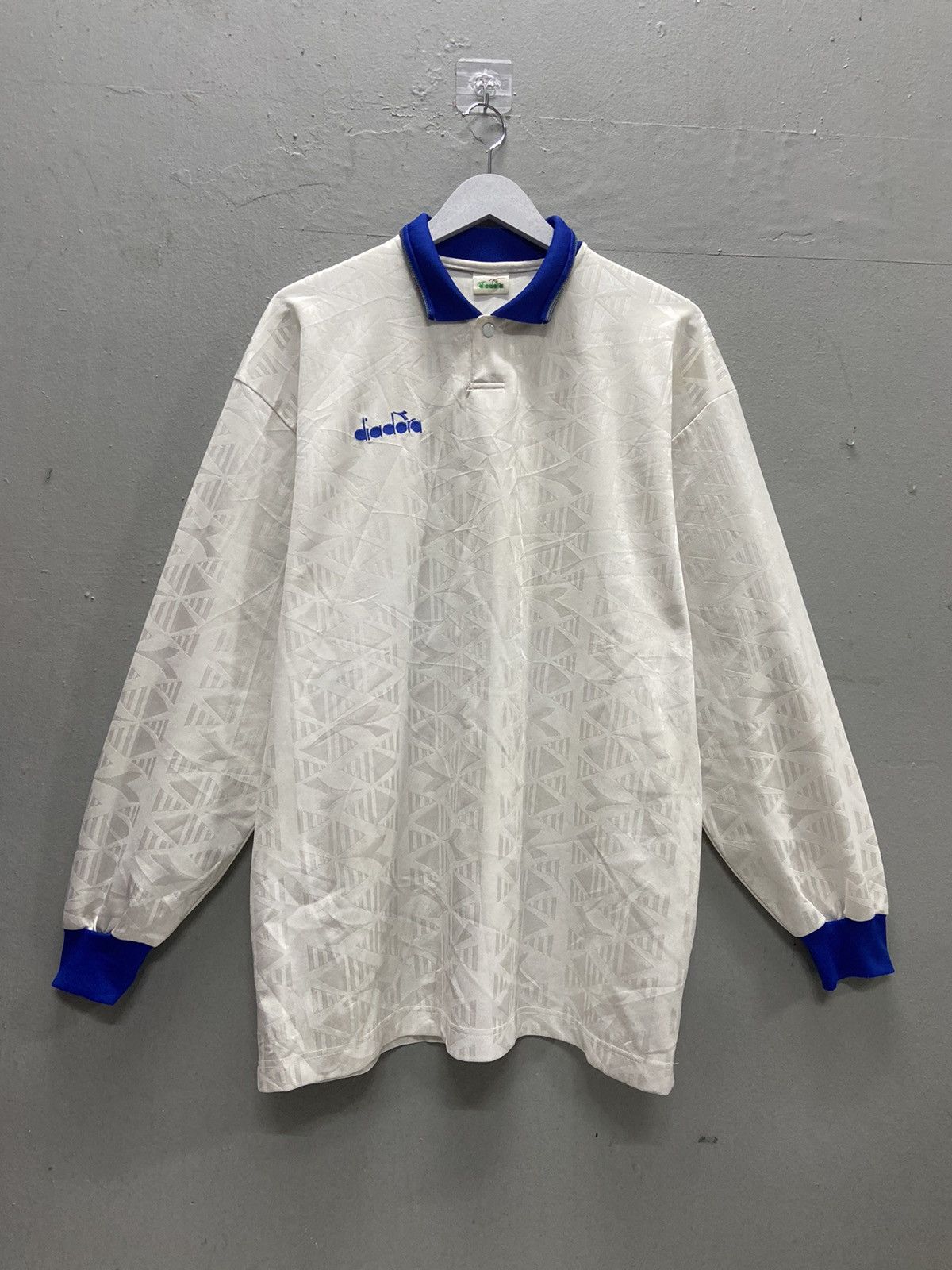 Diadora × Vintage VINTAGE DIADORA ITALY HOME 90’s LONG SLEEVE JERSEYS Size US XL / EU 56 / 4 - 1 Thumbnail