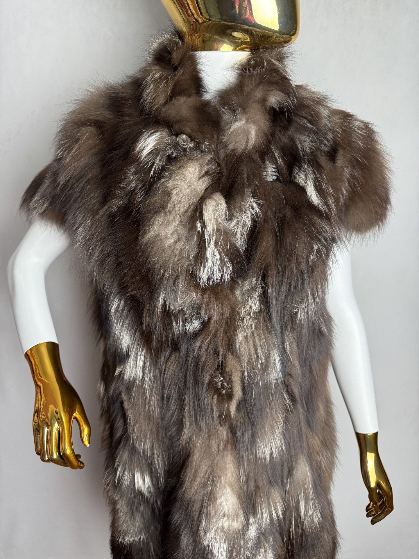 Other AMERIFOX women’s mink fur vest, made in Greece Size M / US 6-8 / IT 42-44 - 2 Thumbnail