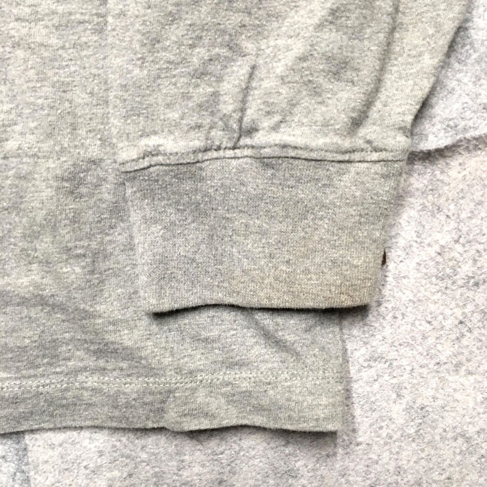 Vintage American Giant Shirt Mens 3XL Gray Long Sleeve Pocket Tee Made in USA Cotton Size US XXL / EU 58 / 5 - 2 Thumbnail