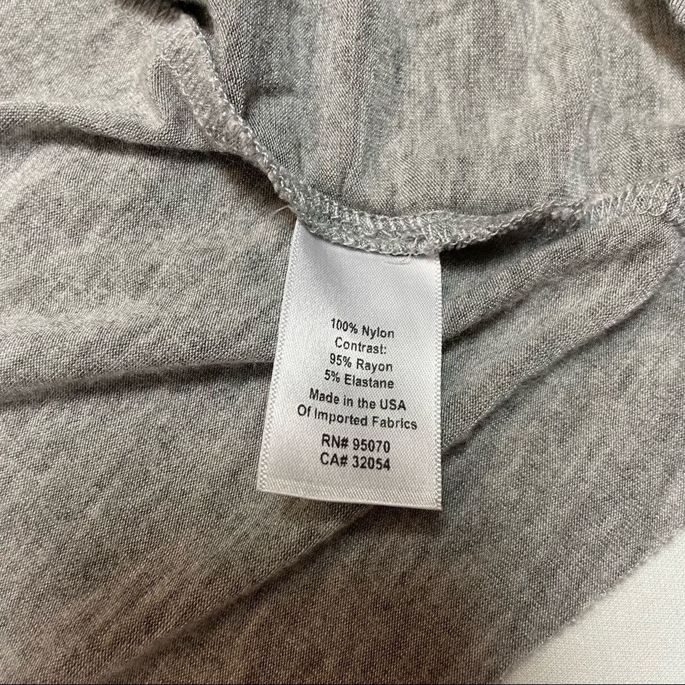 Anthropologie Anthropologie Weston Gray Black 3/4 Sleeve Layered Top Size Size M / US 6-8 / IT 42-44 - 7 Thumbnail