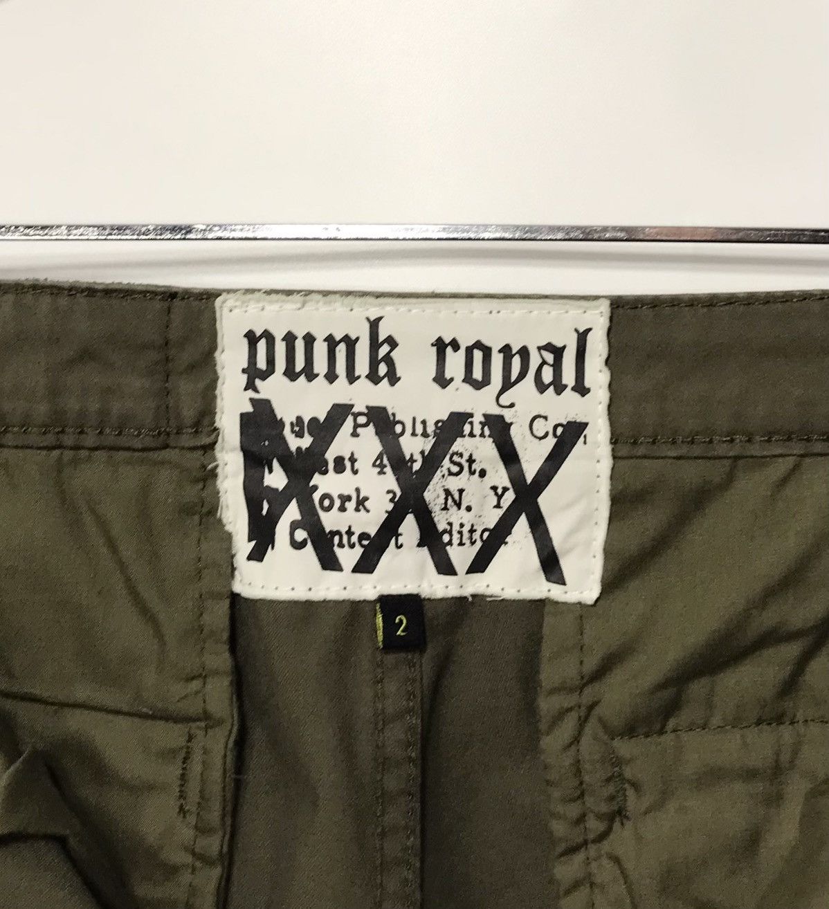 Other Punk Royal Vintage Double Knee Zipper Pants Size US 34 / EU 50 - 9 Thumbnail