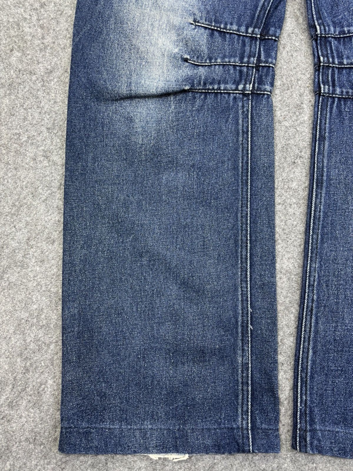 Yuji Yamada BAGGY Curved🔥YUJI YAMADA Japanese Designer Denim F911 Size US 32 / EU 48 - 6 Thumbnail