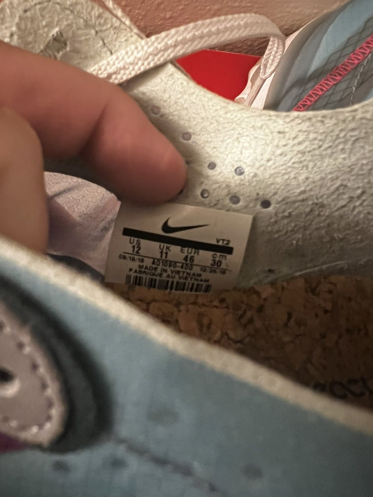 Nike React Element 87 Royal Tint Size US 12 / EU 45 - 7 Thumbnail