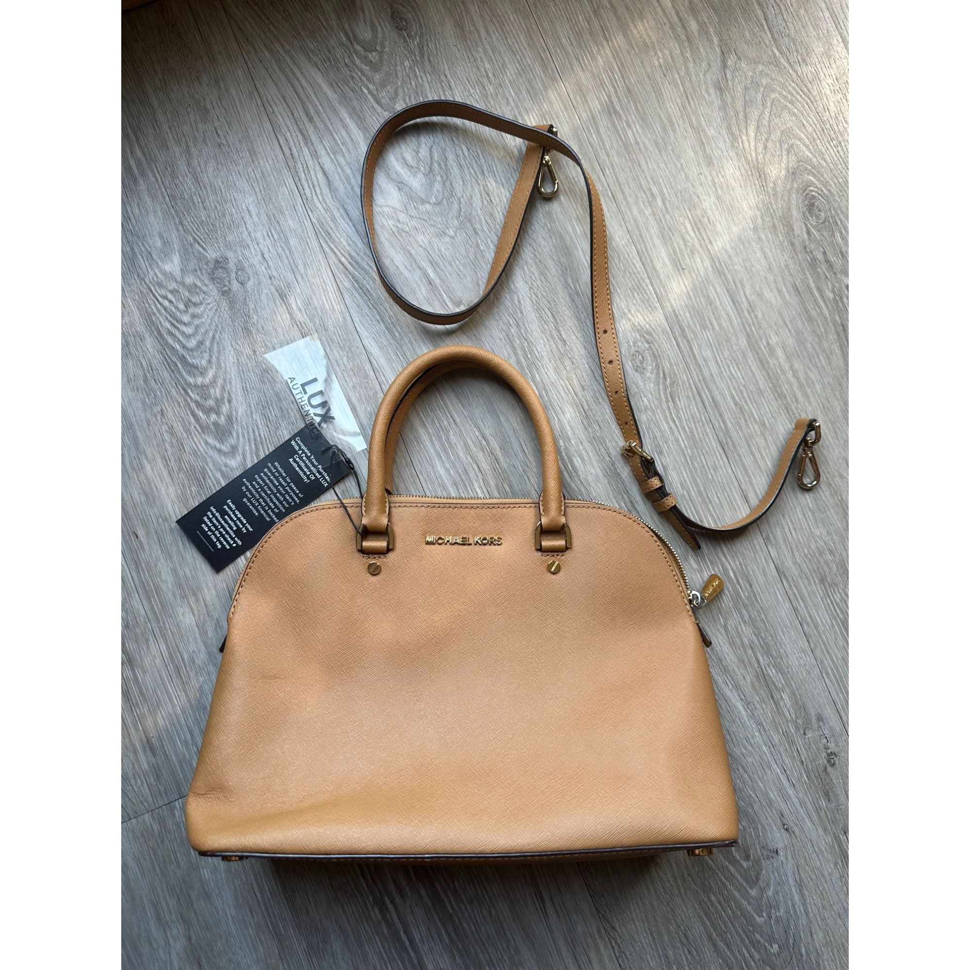 Michael Kors Michael Kors Tan / Dark Mustard Two Way Bag Size ONE SIZE - 4 Thumbnail