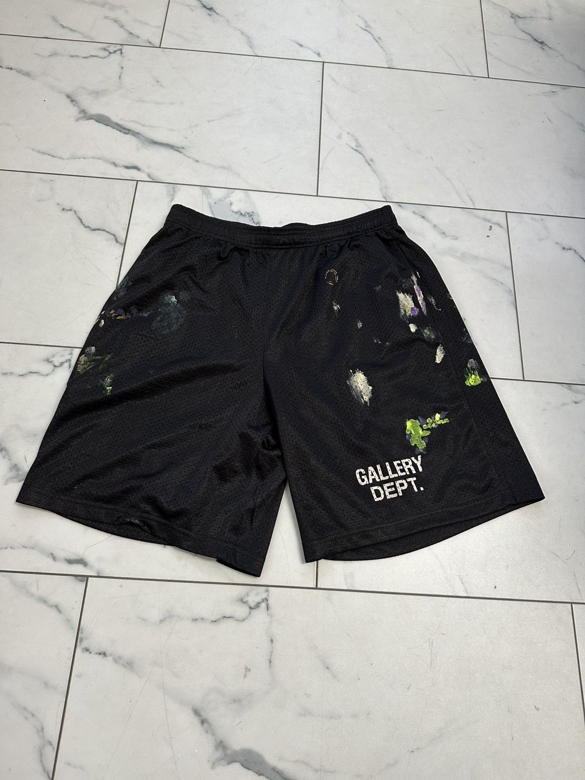 Gallery Dept. Gallery Dept. Studio Gym Paint Shorts 'Black
