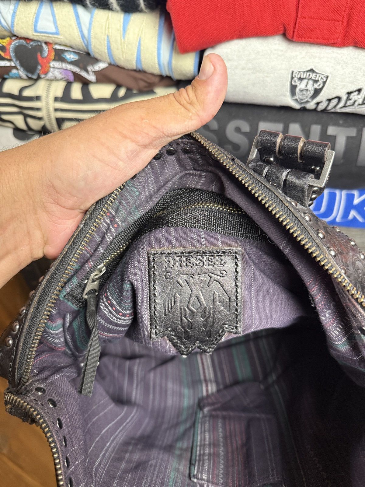 Diesel Rare Diesel Nylon 00s Chest Bag Avant-Garde Size ONE SIZE - 14 Thumbnail