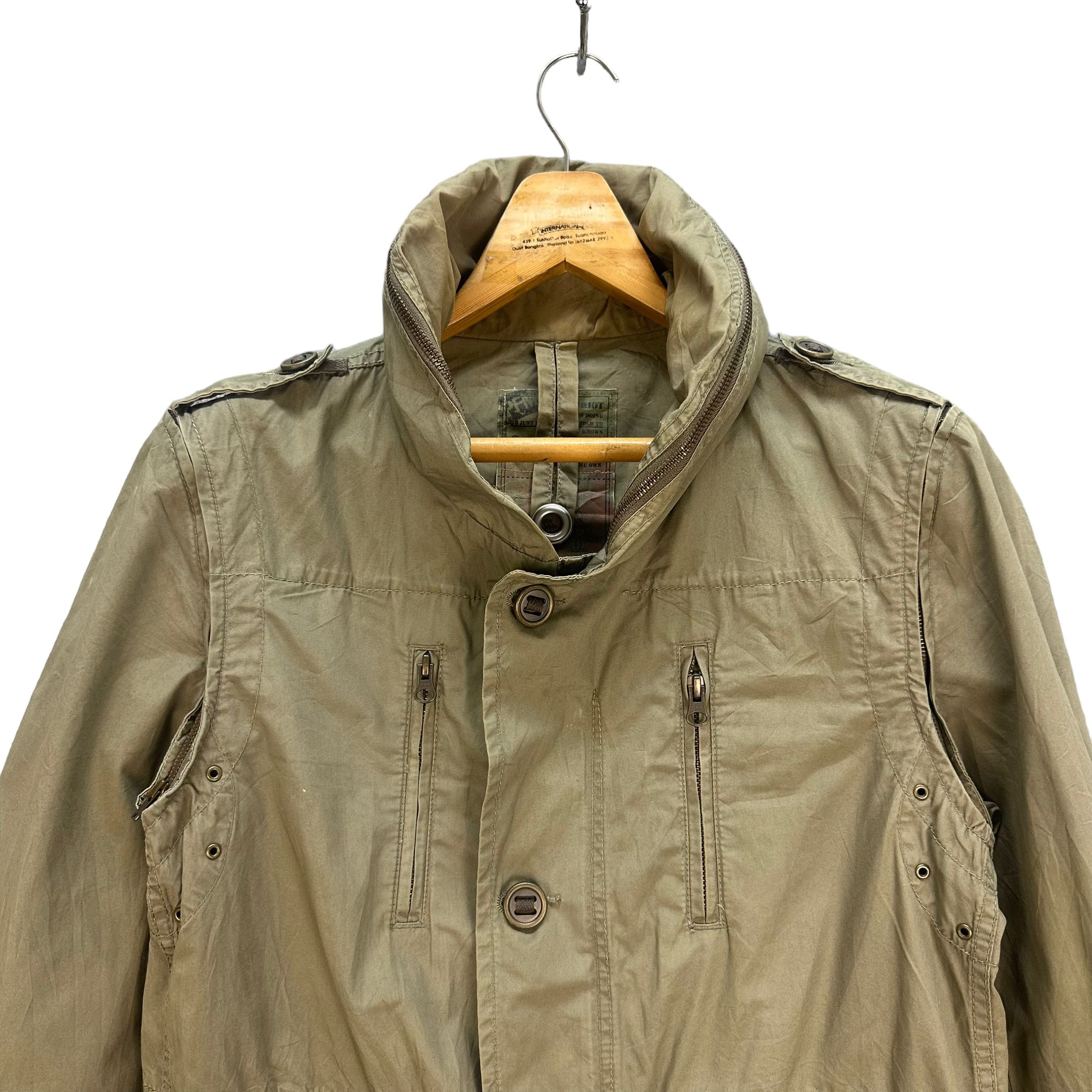 PPFM PPFM THE PUNK BAND FROM PUNKLAND YELLOW RIOT PARKA #7824-180 Size US L / EU 52-54 / 3 - 2 Thumbnail
