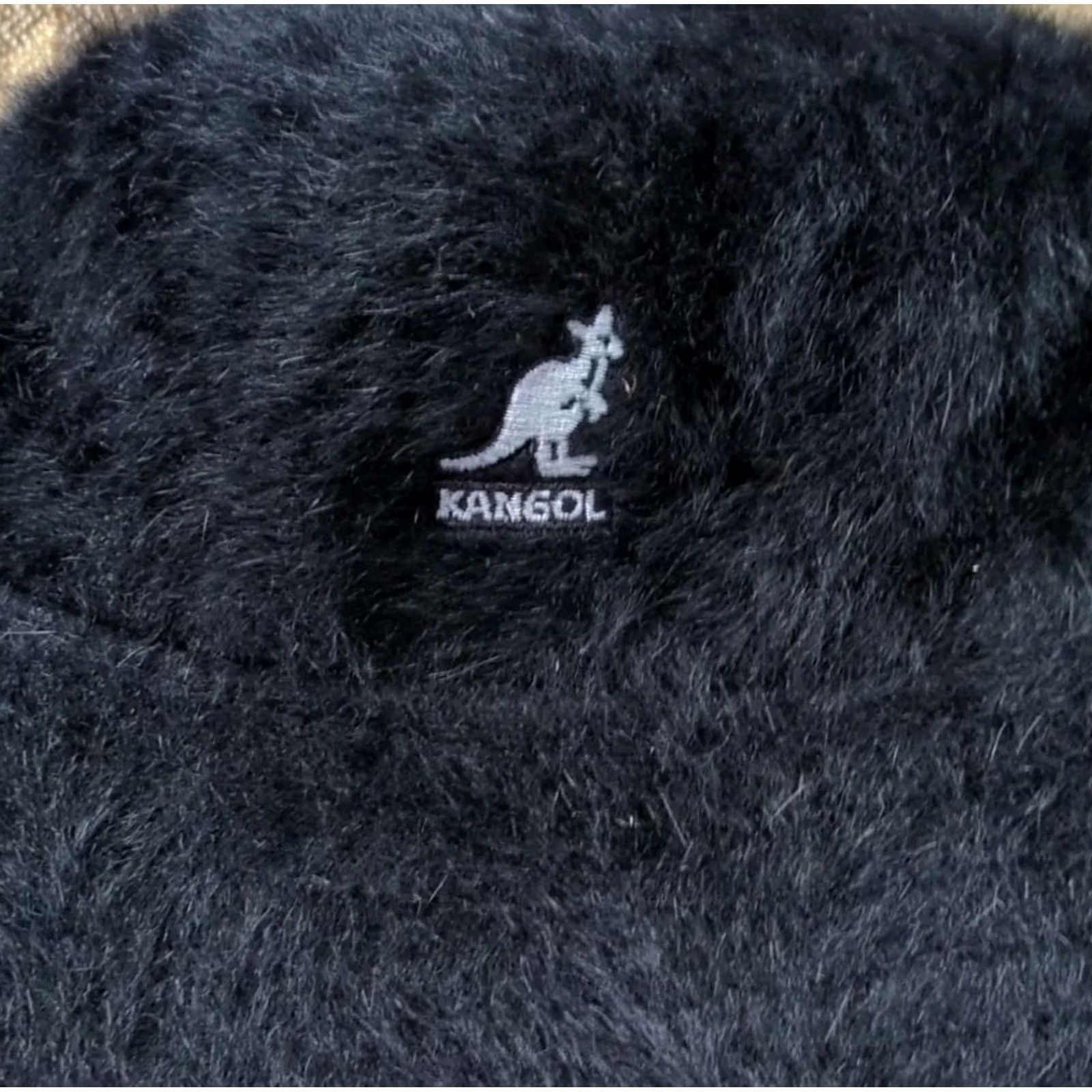 Kangol VINTAGE Kangol Bucket Hat Men M Black Angora Nylon Fur 90s Hip Hop Rap Kangol Bucket Hat Size ONE SIZE - 2 Thumbnail