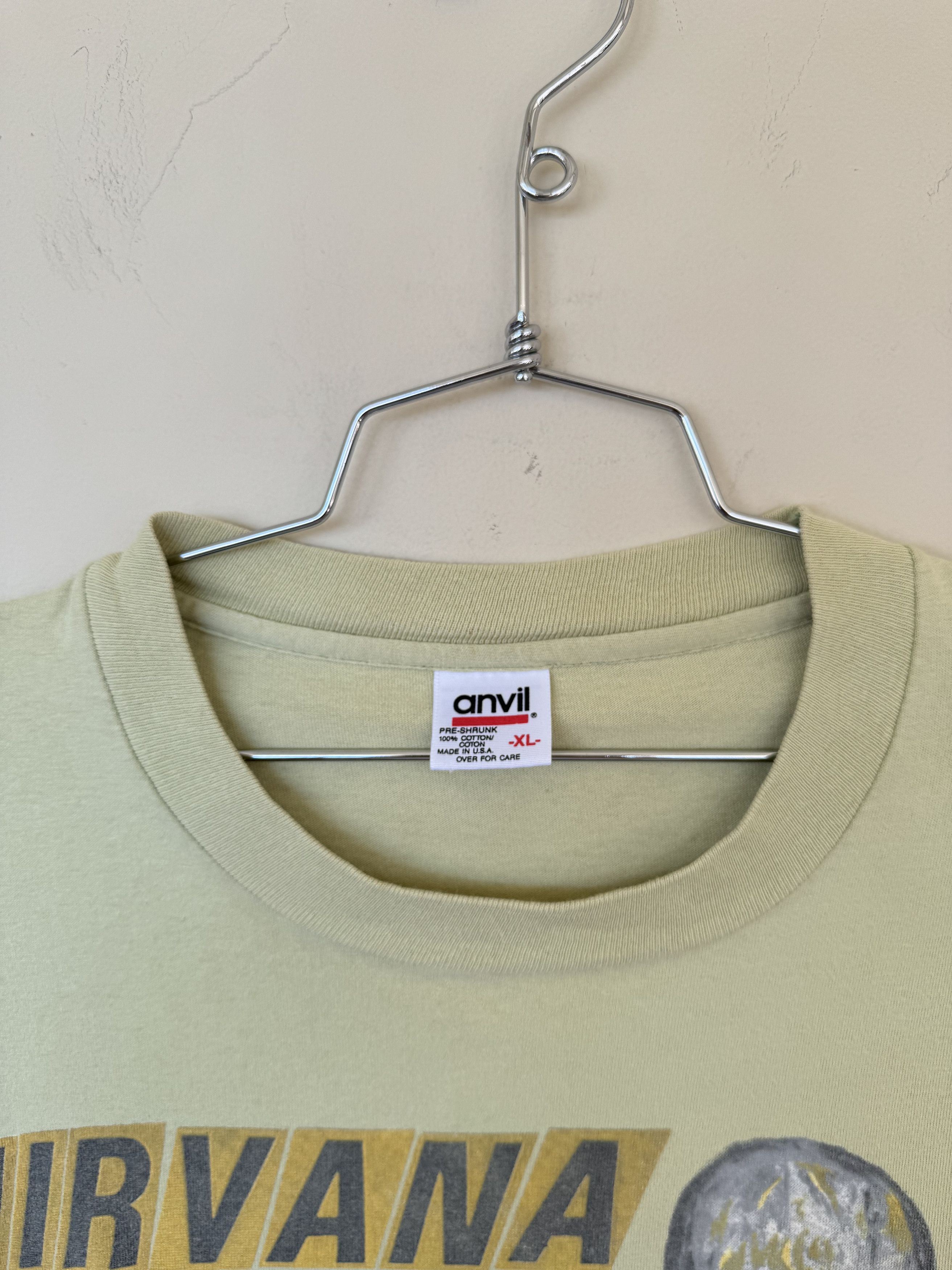 Vintage Nirvana Insecticide Tee 1993 Size US XL / EU 56 / 4 - 8 Thumbnail