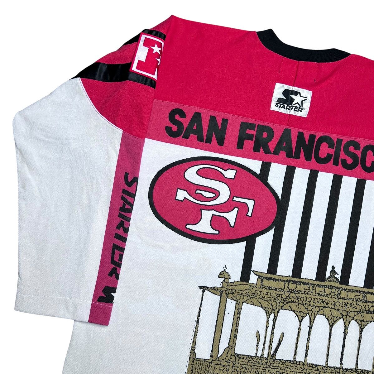Starter NFL San Francisco 49ers Starter All Over Print Sweatshirt Size US XL / EU 56 / 4 - 23 Thumbnail