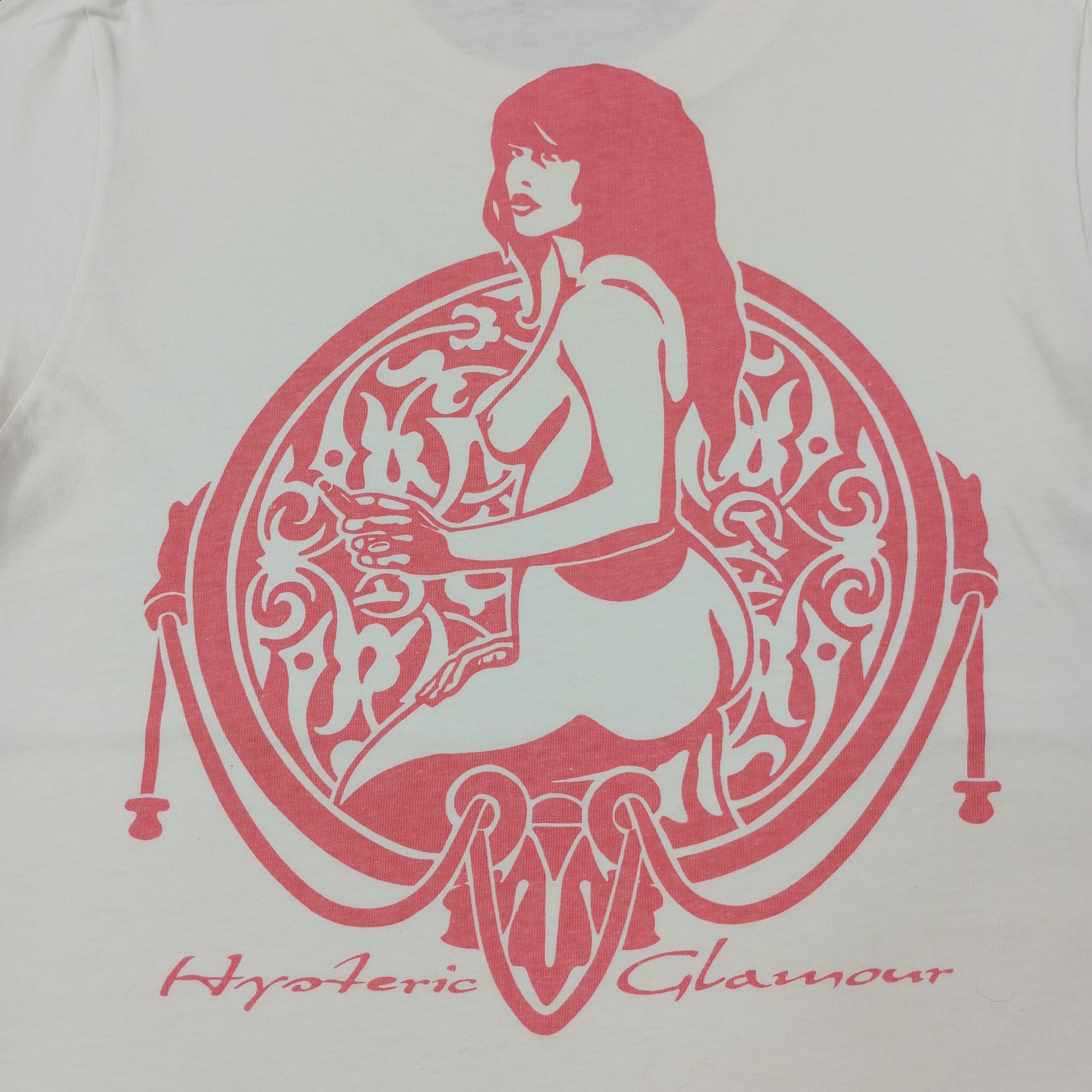 Hysteric Glamour × Japanese Brand × Vintage Hysteric Glamour Japanese Brand Vintage Tshirt Size US S / EU 44-46 / 1 - 2 Thumbnail
