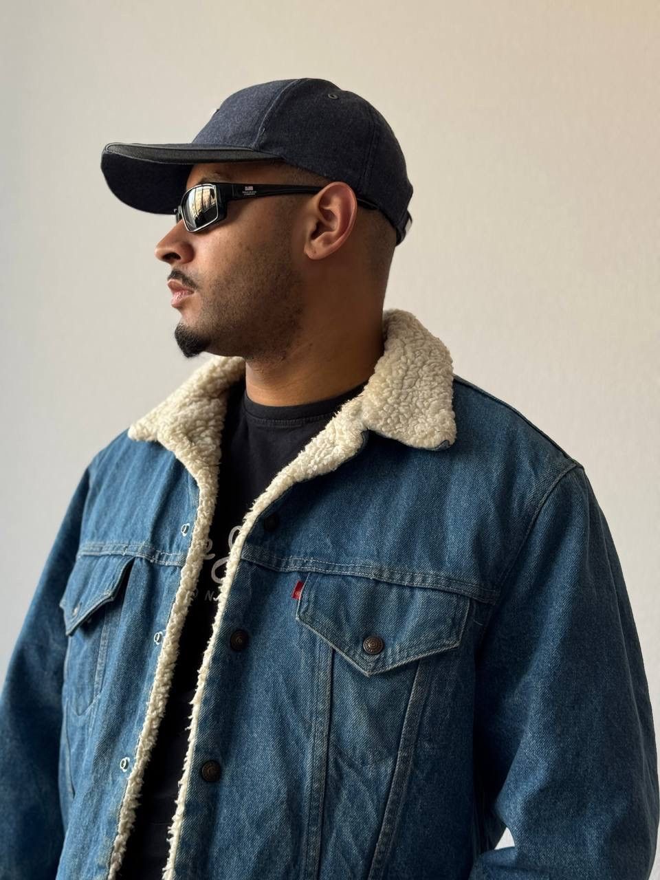 Levi's levis vintage 90'S Sherpa denim jacket Made in USA Size US S / EU 44-46 / 1 - 2 Thumbnail