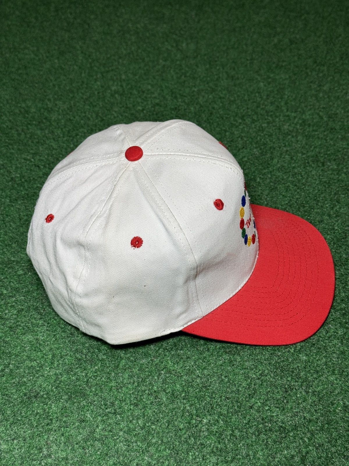 Vintage Vintage Twister 80s 90s Retro Board Game Promo Snapback Hat Size ONE SIZE - 2 Thumbnail