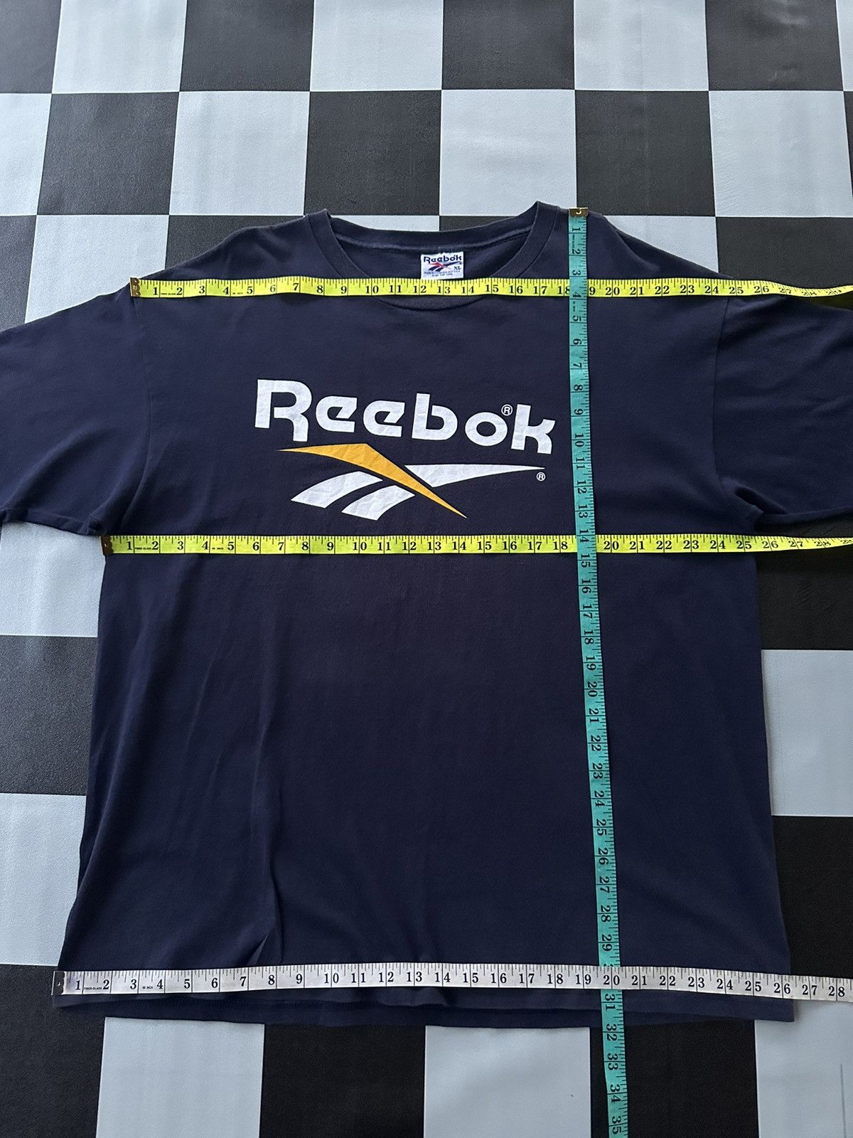 Reebok Vintage Reebok Oversize Big Logo A504 Size US XL / EU 56 / 4 - 6 Thumbnail