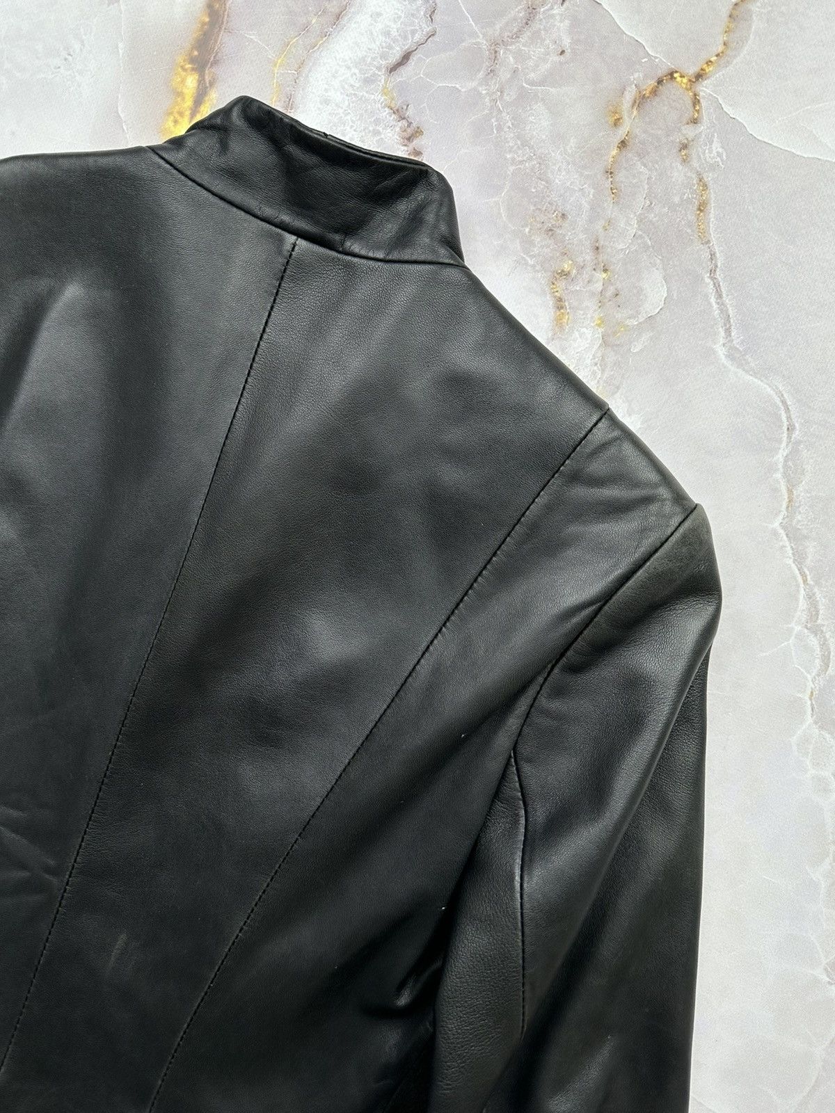 Japanese Brand Vintage Leather Jacket Size S / US 4 / IT 40 - 10 Thumbnail
