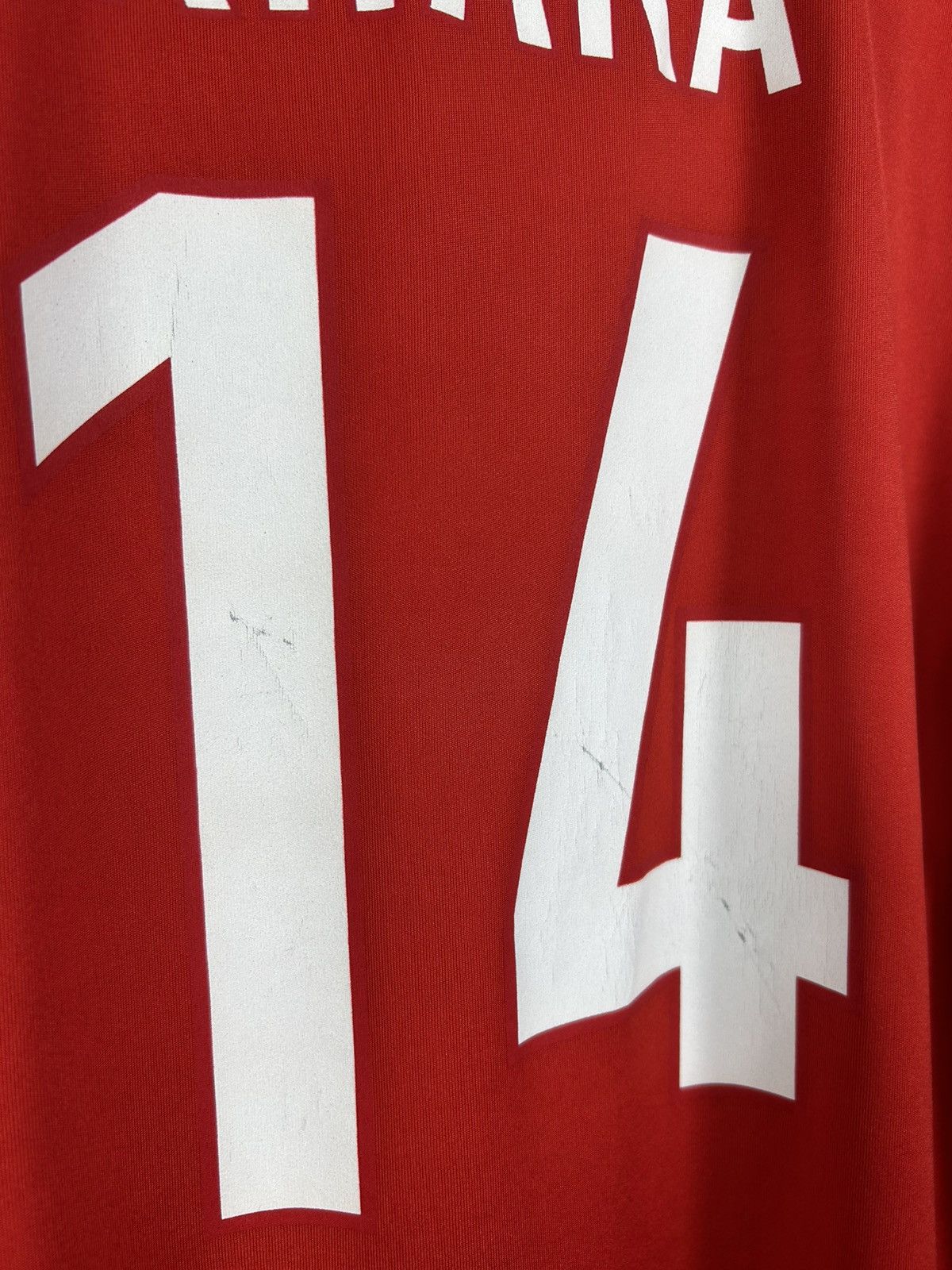 Macron Albania Home Jersey 2016/17 #14 Taulant Xhaka Size L Size US L / EU 52-54 / 3 - 8 Thumbnail